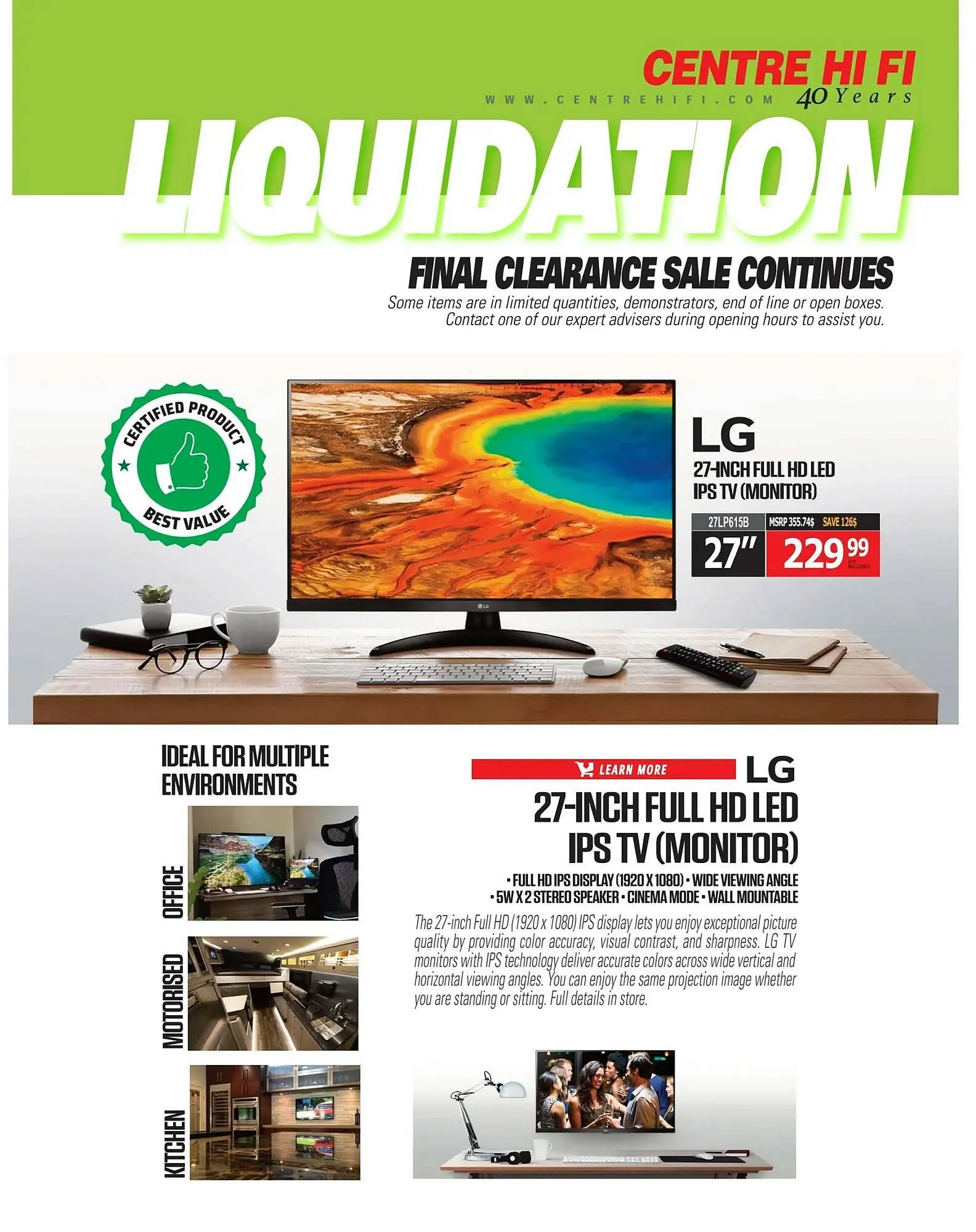 Centre Hi-Fi flyer from October 31 to November 6 2025 - flyer page 73