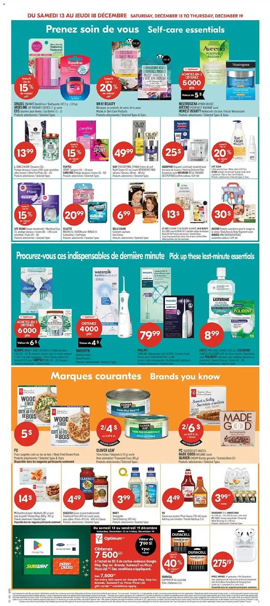 Pharmaprix flyer from December 12 to December 17 2025 - flyer page 16