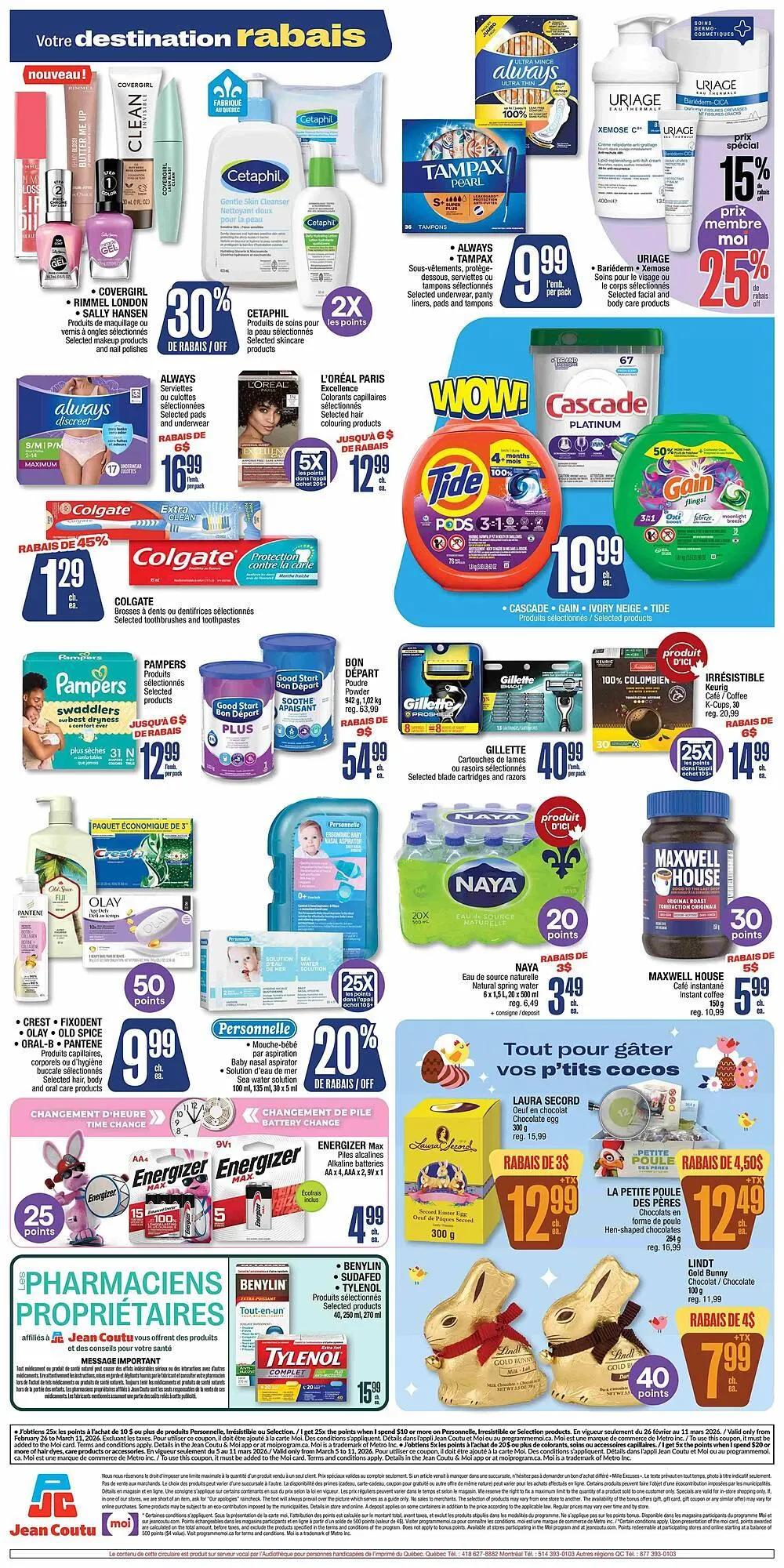Jean Coutu flyer from March 5 to March 11 2026 - flyer page 2