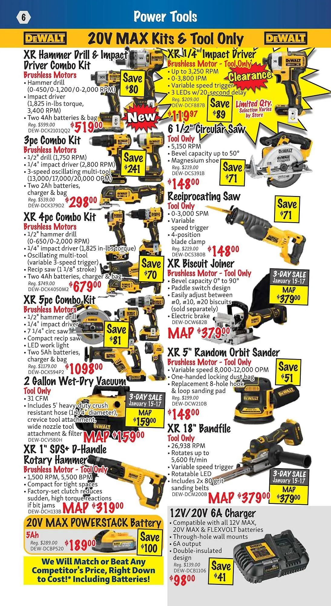 KMS Tools flyer from January 1 to January 31 2026 - flyer page 6
