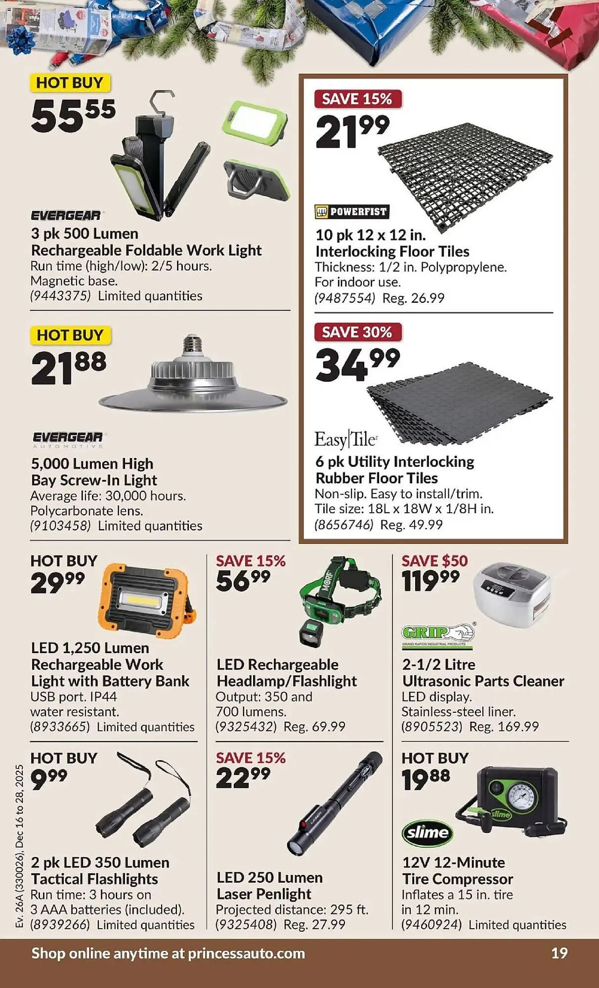 Princess Auto flyer from December 16 to December 28 2025 - flyer page 24