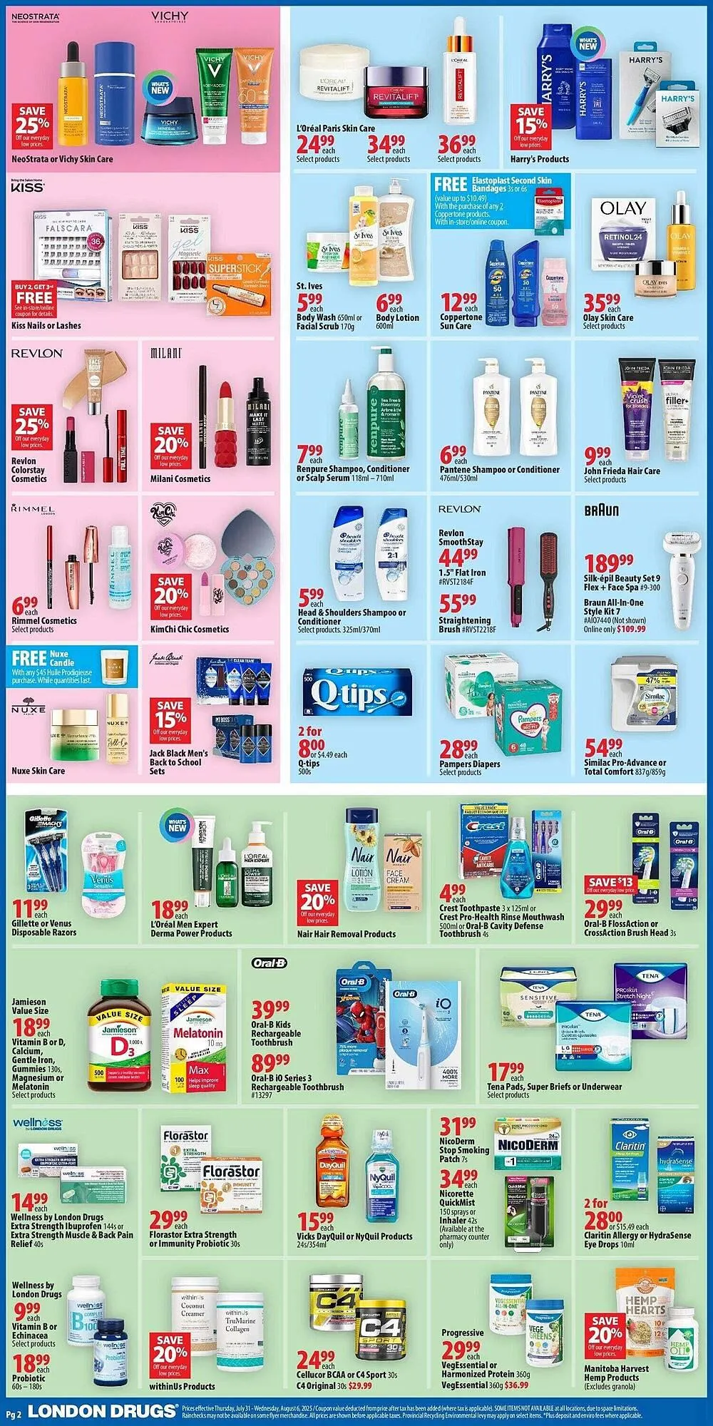 London Drugs flyer from July 31 to August 15 2025 - flyer page 3