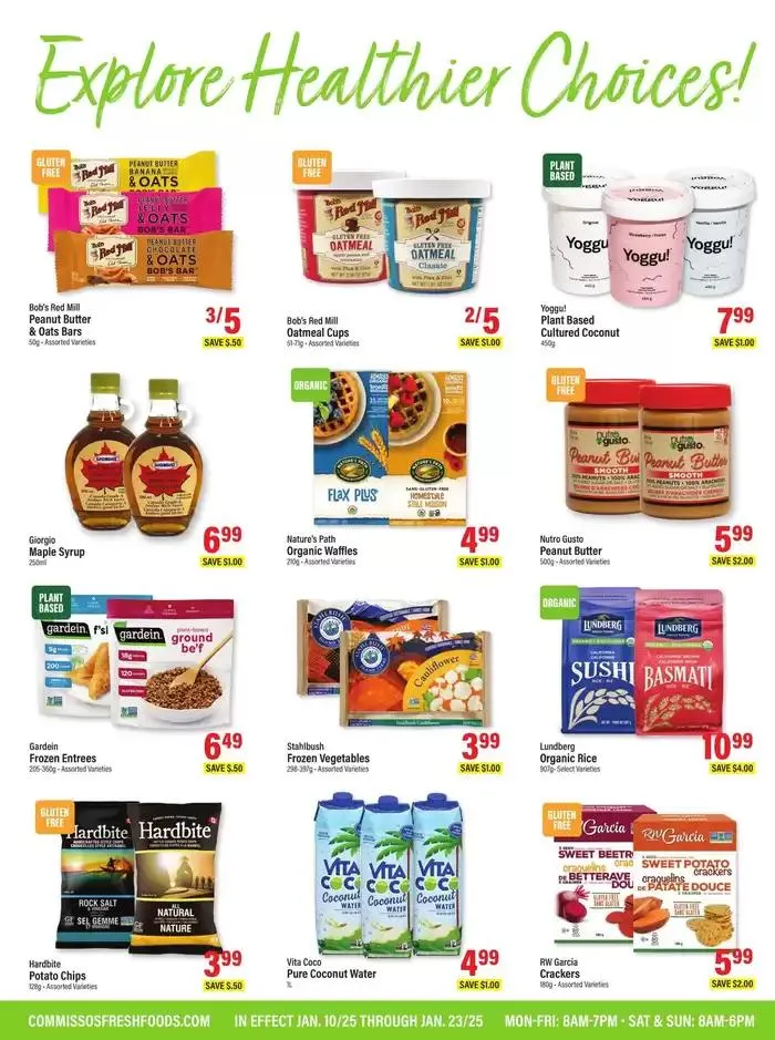 Commisso's Fresh Foods weeky flyer from January 10 to January 23 2025 - flyer page 4