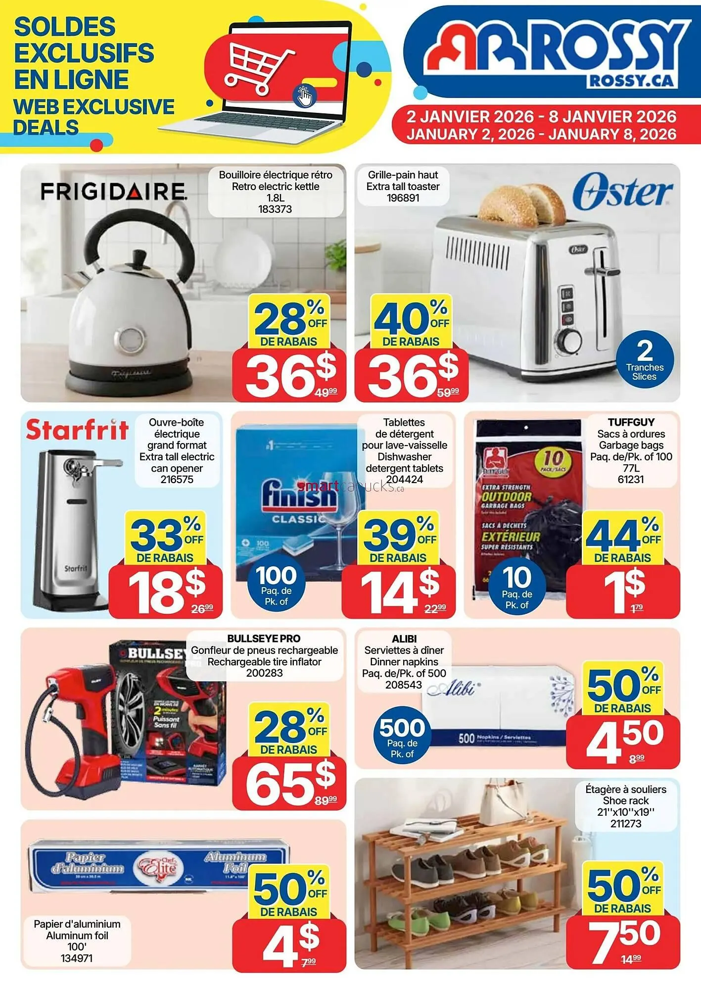 Rossy flyer from January 2 to January 14 2026 - flyer page 9