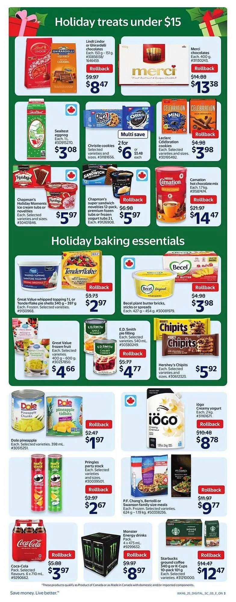 Walmart flyer from December 10 to December 24 2025 - flyer page 5