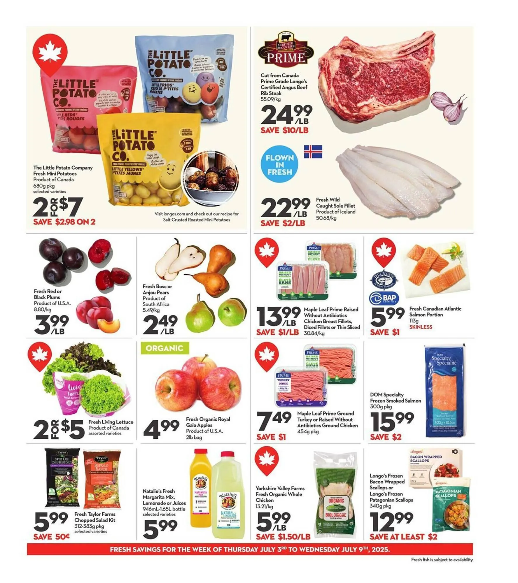 Longo's flyer from July 3 to July 9 2025 - flyer page 4