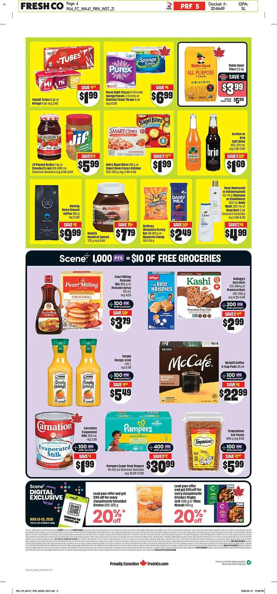 FreshCo flyer from March 19 to March 25 2026 - flyer page 2