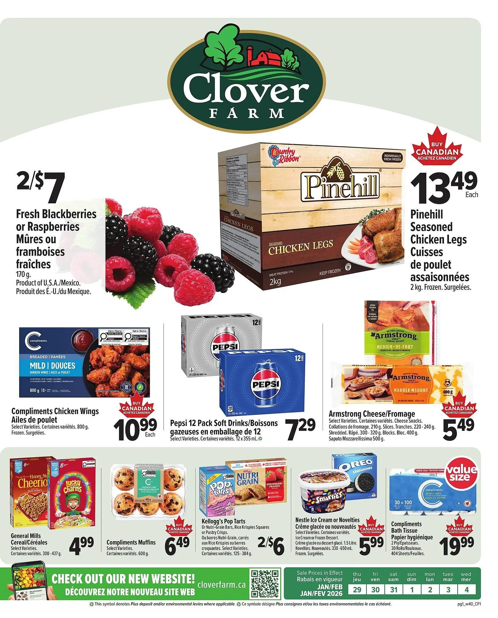 Clover Farm flyer - 1