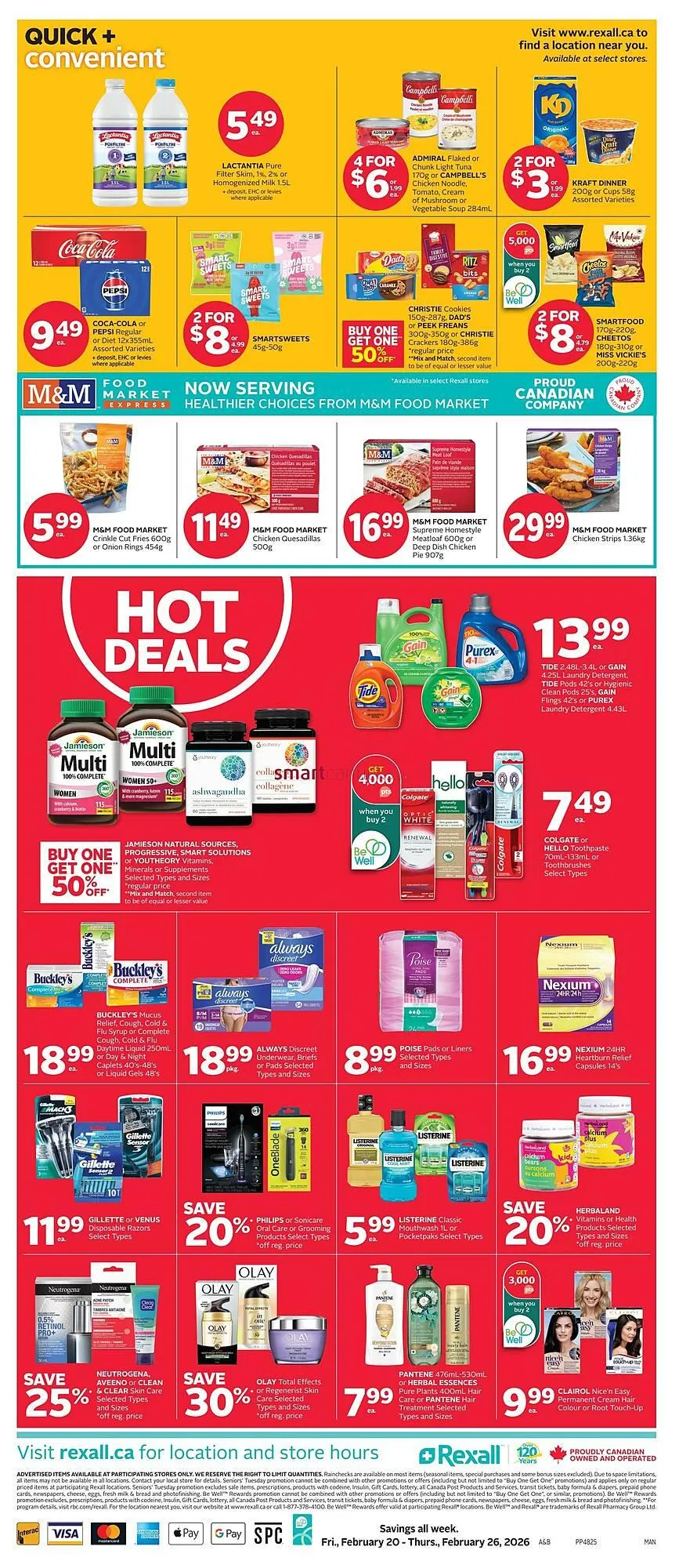 Rexall flyer from February 20 to February 26 2026 - flyer page 3