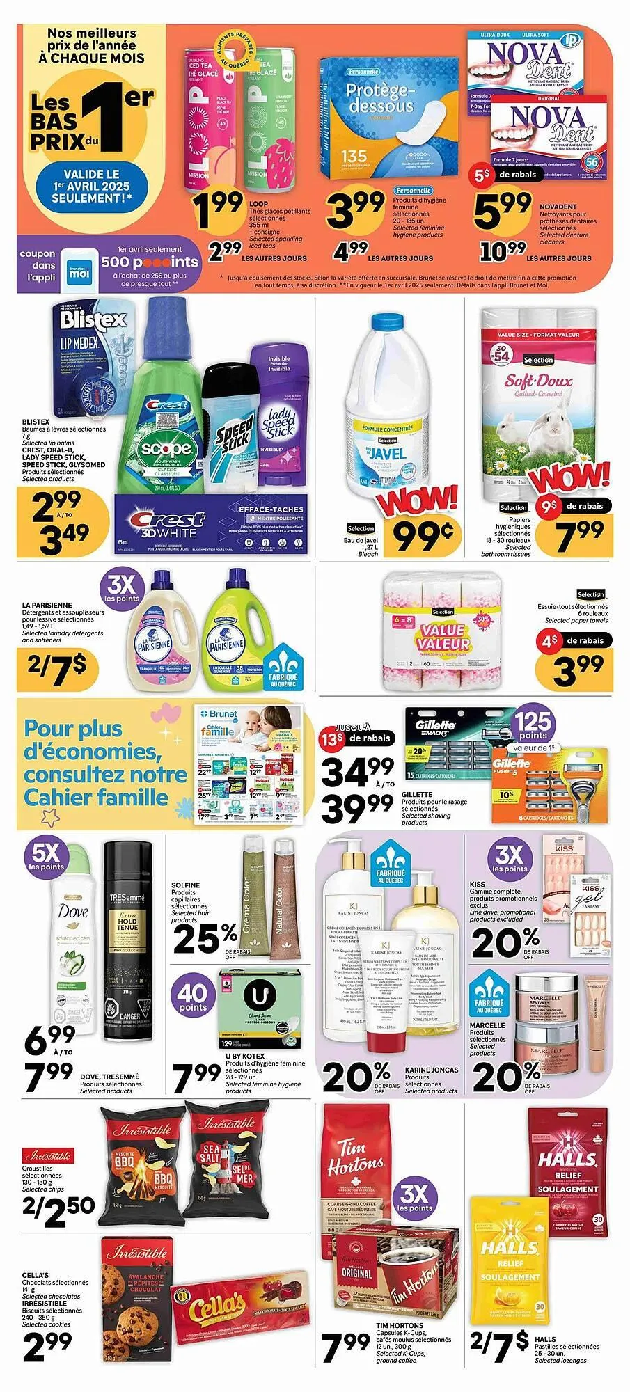 Brunet flyer from March 27 to April 10 2025 - flyer page 3