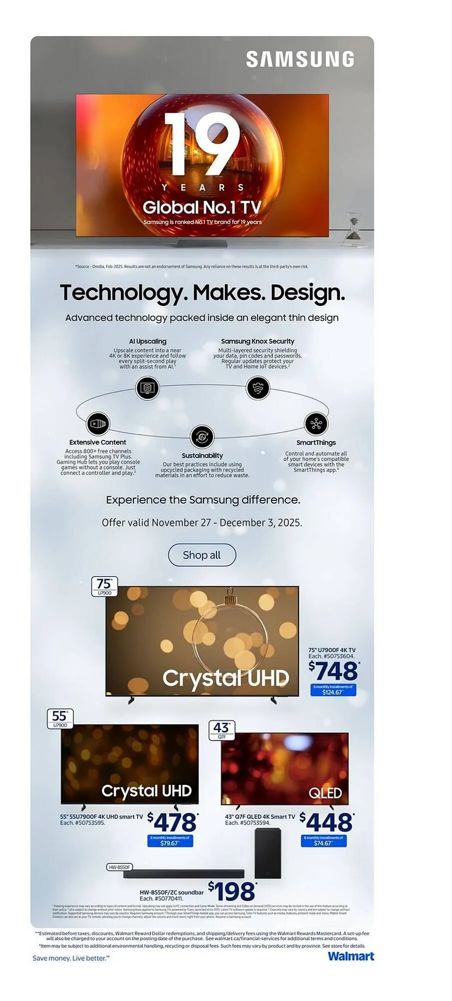 Walmart flyer from November 27 to December 3 2025 - flyer page 26