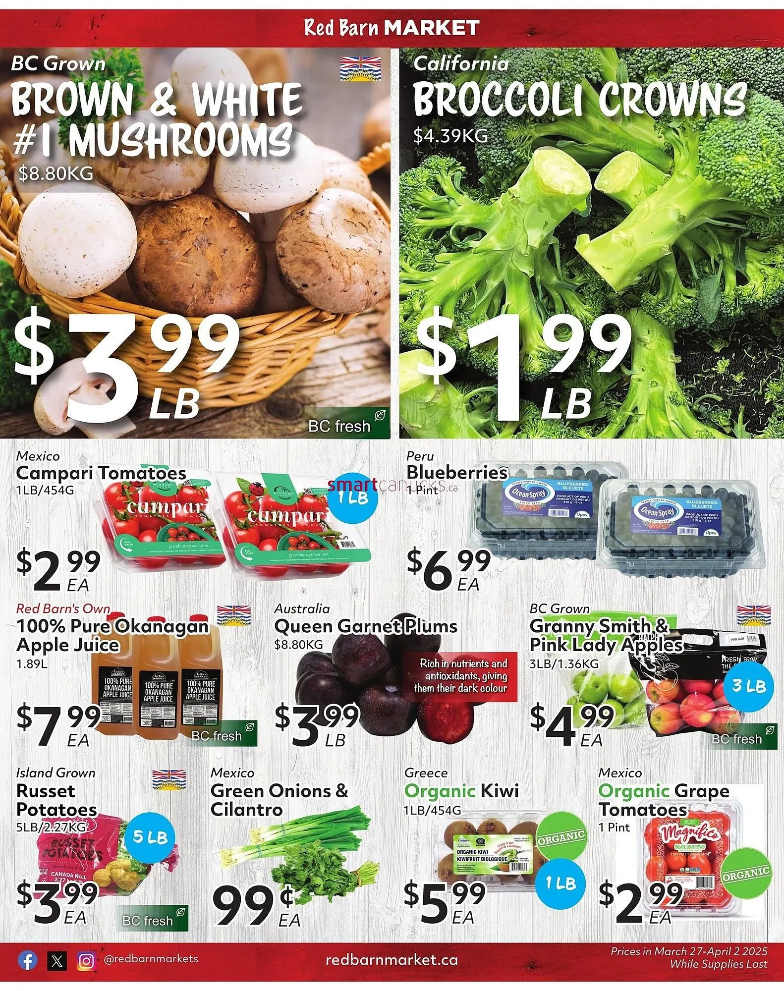 Red Barn Market flyer from March 27 to April 2 2025 - flyer page 7