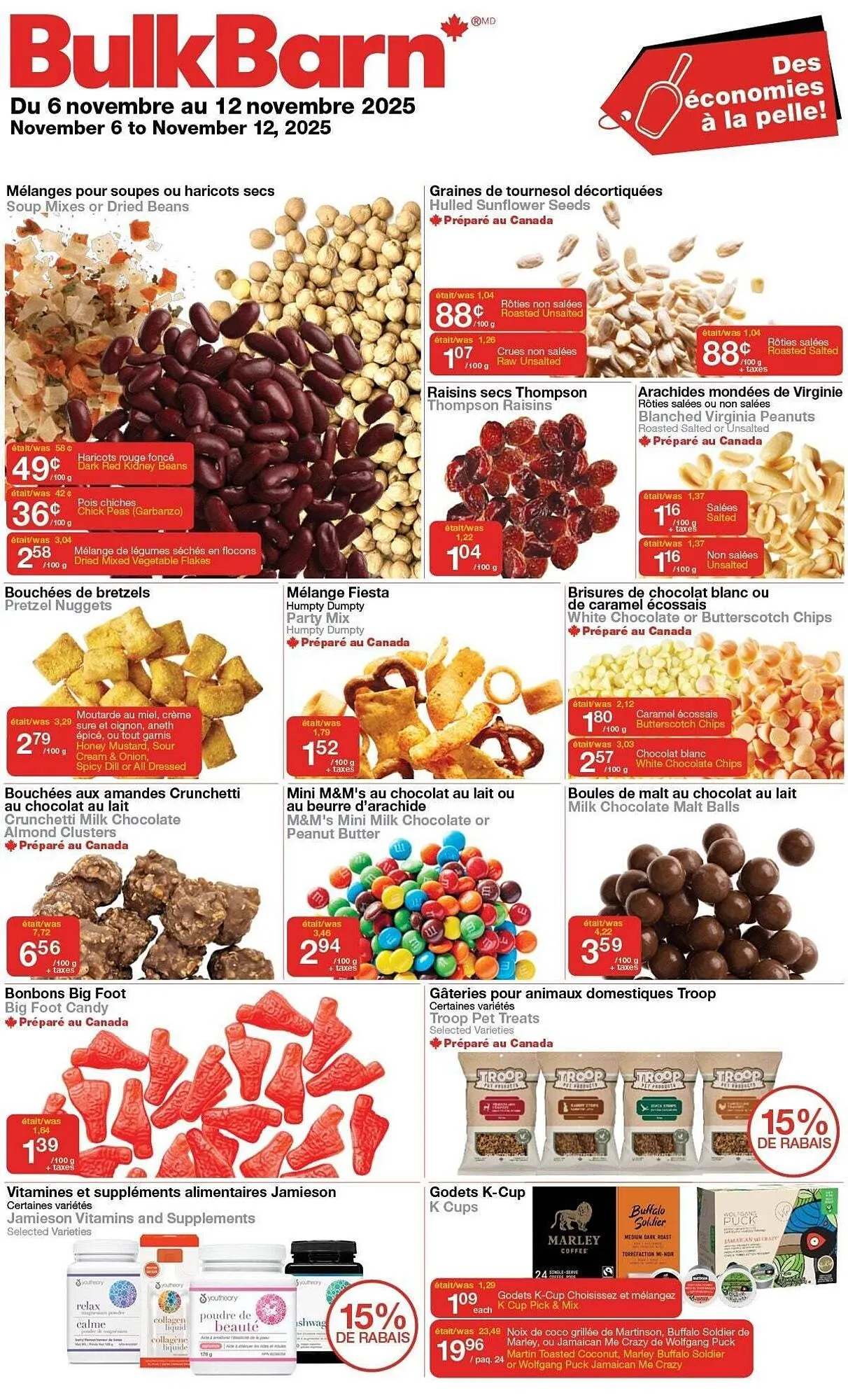 Bulk Barn flyer from November 6 to November 13 2025 - flyer page 1
