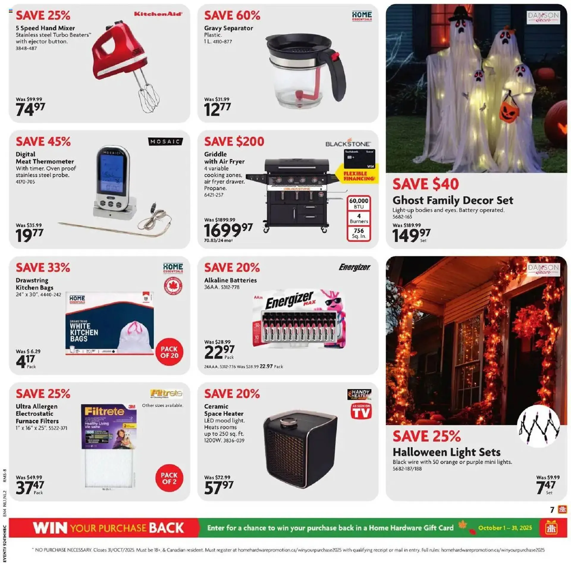 Home Hardware flyer from October 9 to October 23 2025 - flyer page 12