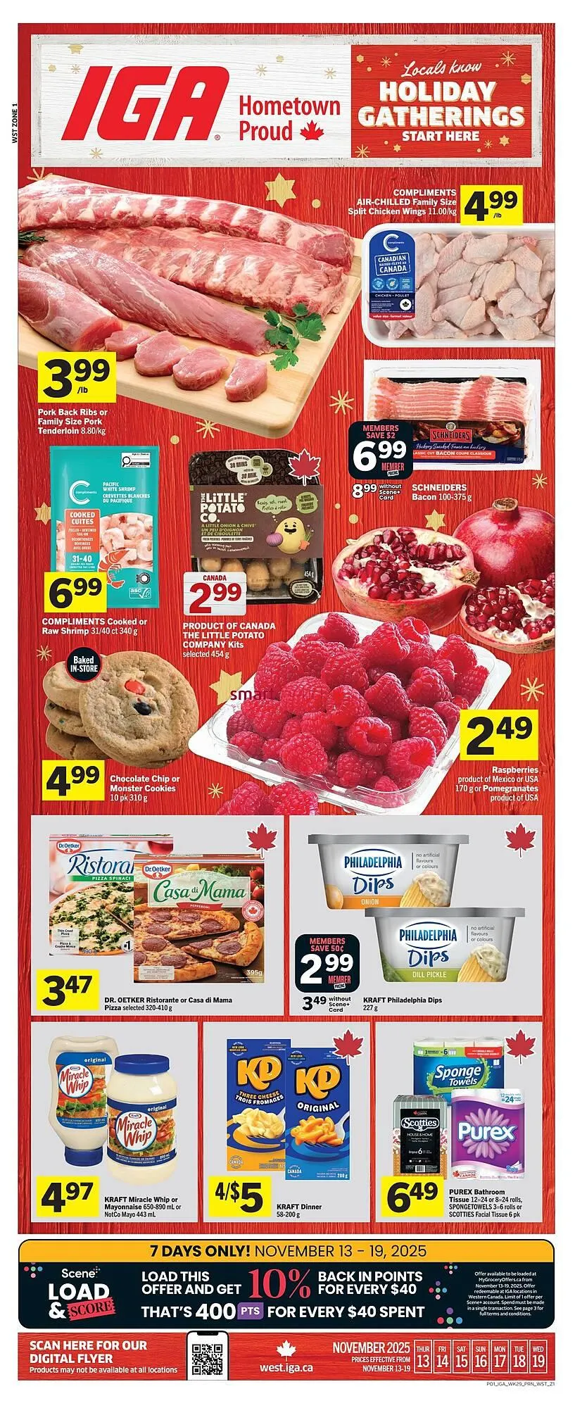 IGA flyer from November 13 to November 19 2025 - flyer page 1