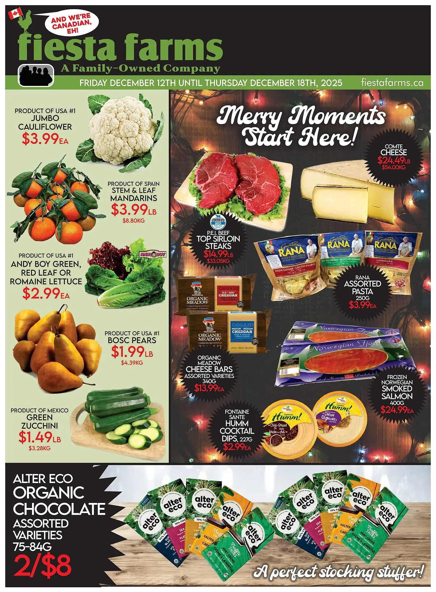 Fiesta Farms flyer from December 12 to December 18 2025 - flyer page 1