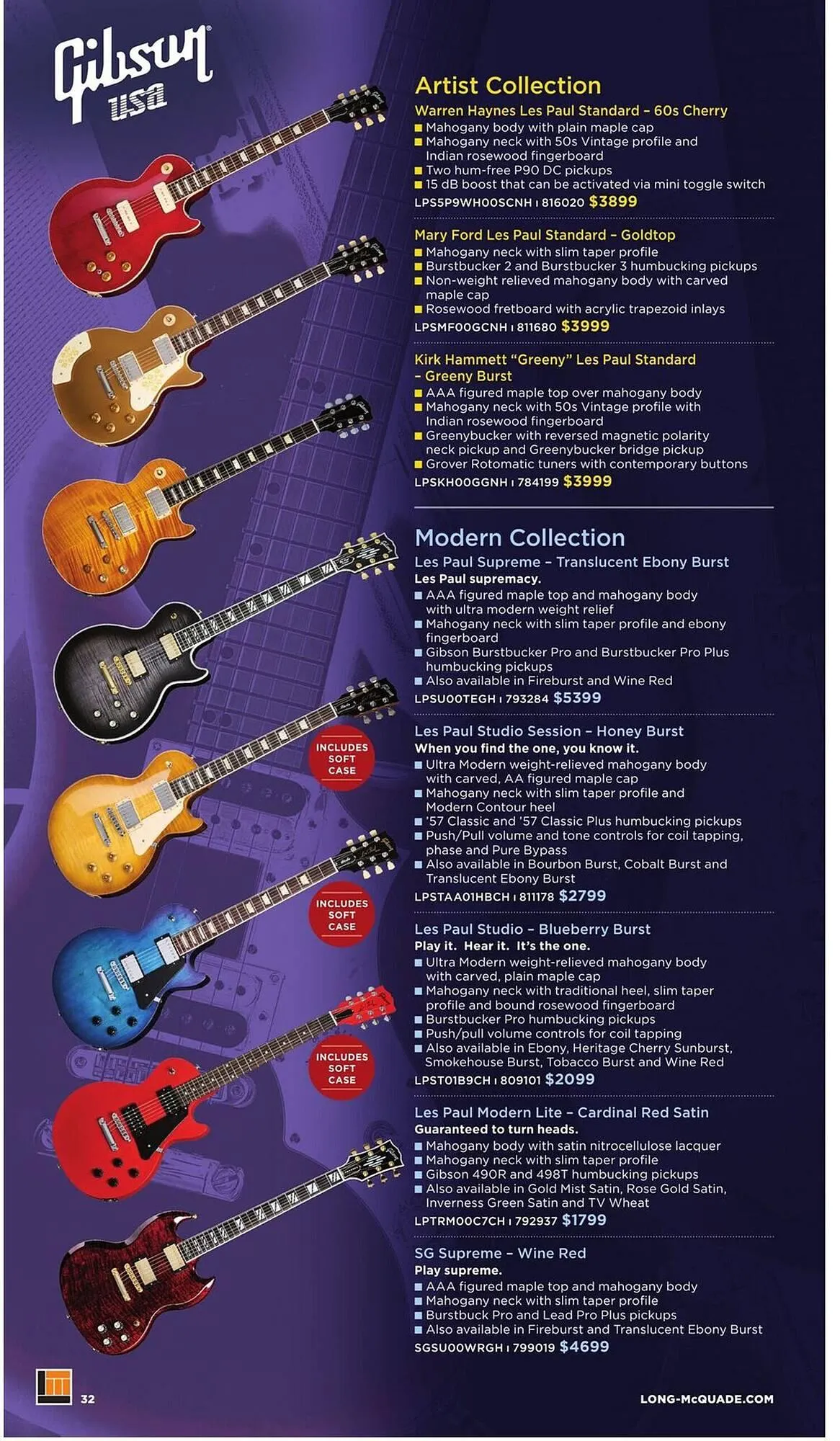 Long & McQuade flyer from November 5 to July 31 2026 - flyer page 32