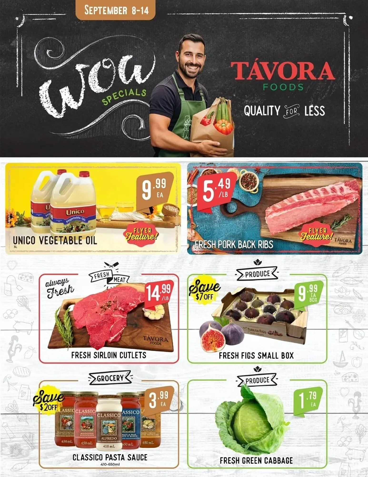 Tavora Foods flyer from September 9 to September 14 2025 - flyer page 1