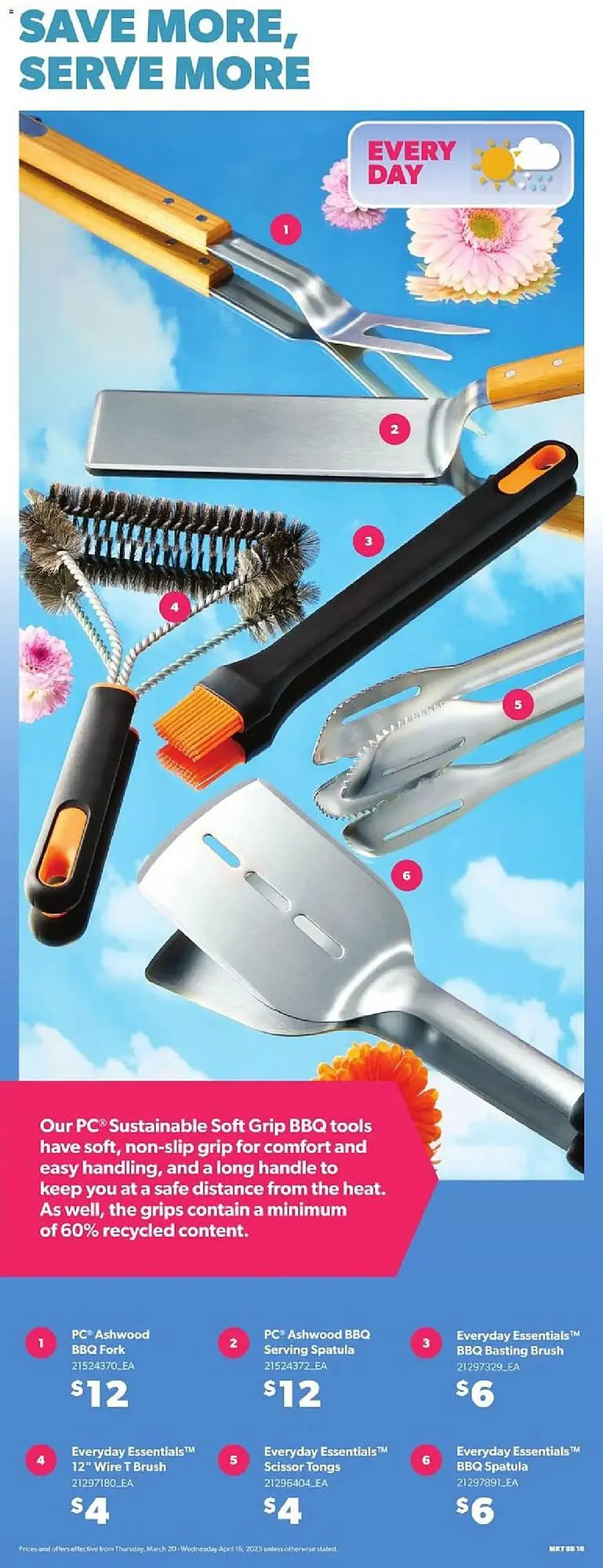 Atlantic Superstore flyer from March 20 to April 16 2025 - flyer page 16