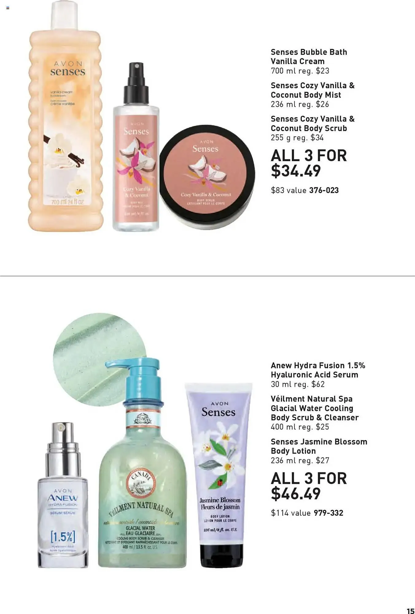 AVON flyer from June 19 to July 17 2025 - flyer page 15