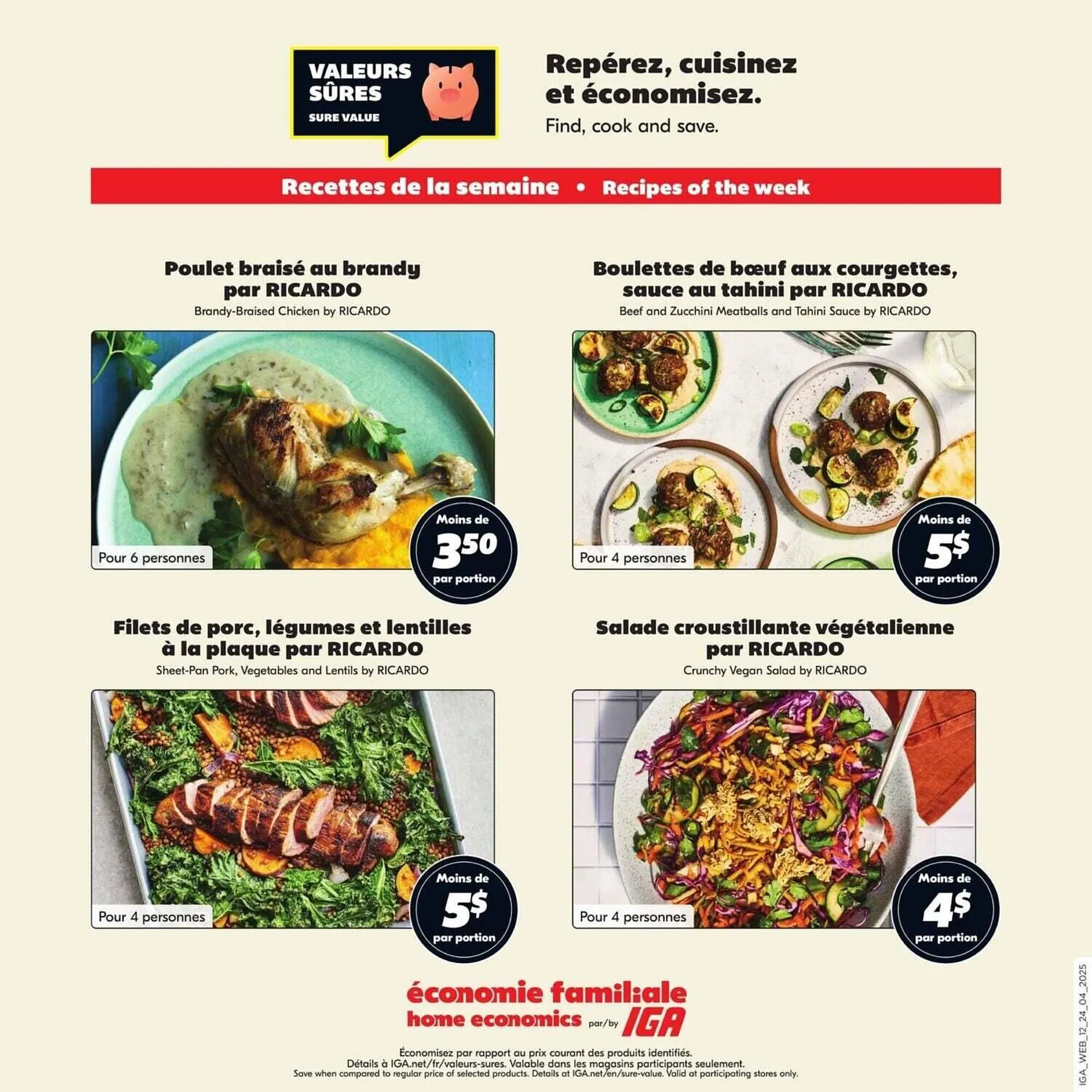 IGA flyer from April 24 to May 1 2025 - flyer page 32