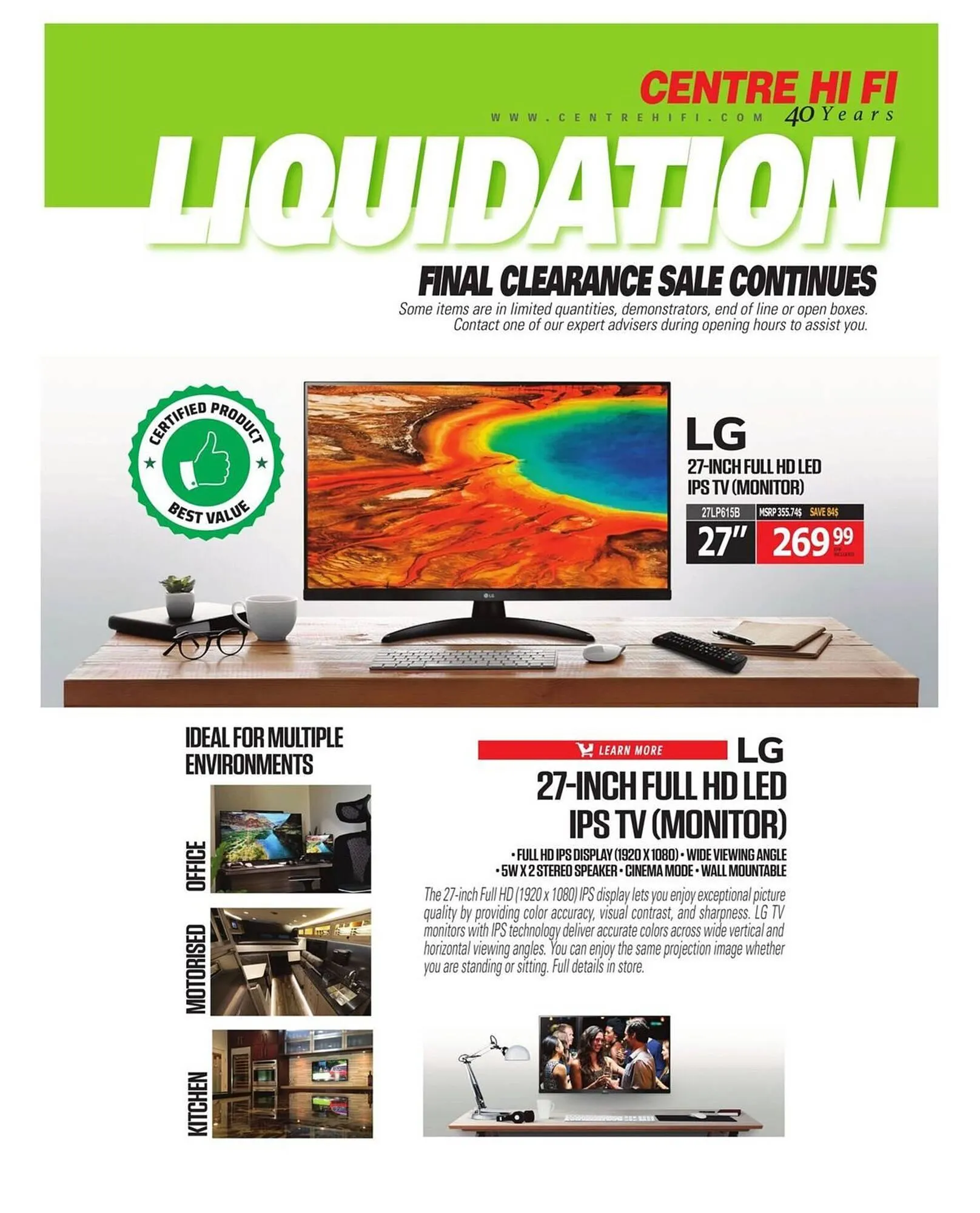 Centre Hi-Fi flyer from November 28 to December 4 2025 - flyer page 81