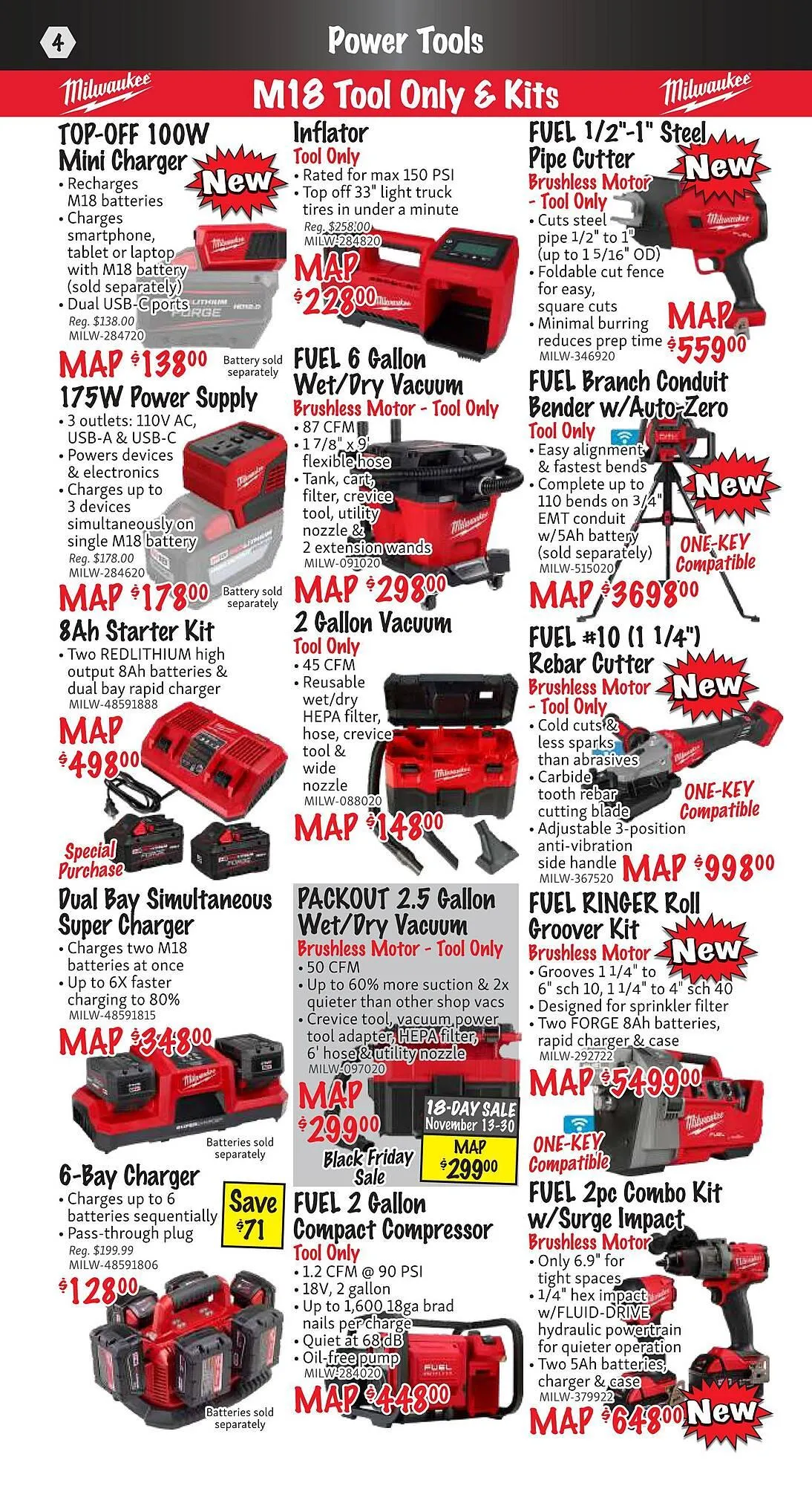 KMS Tools flyer from November 1 to November 30 2025 - flyer page 4