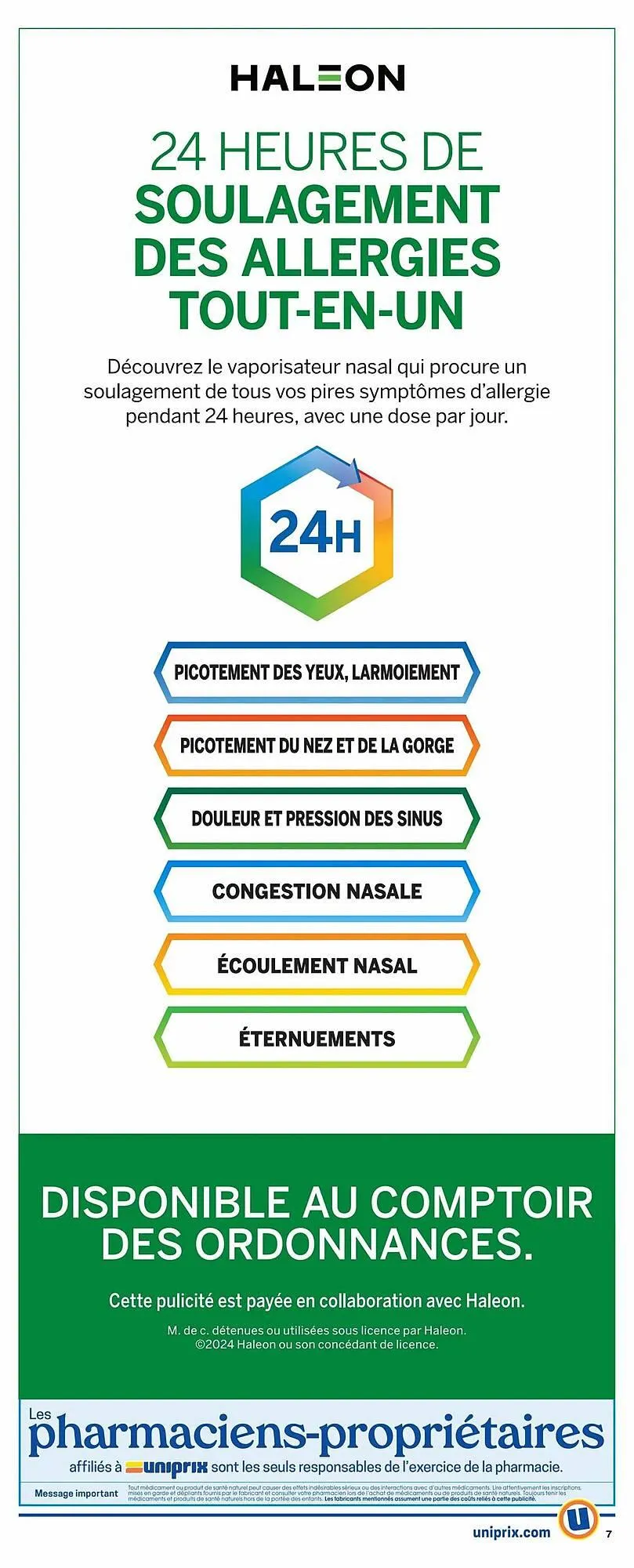 Uniprix flyer from June 5 to June 19 2025 - flyer page 8