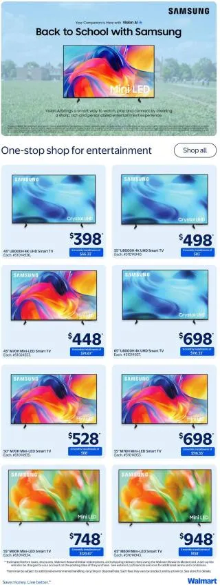 Walmart Flyer from August 27 to September 2 2026 - flyer page 36