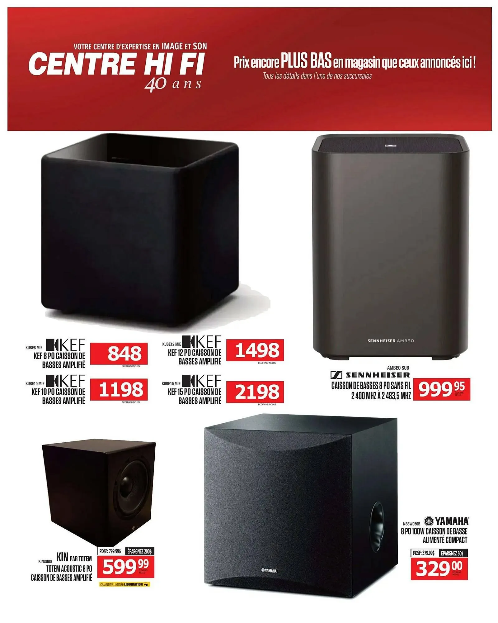 Centre Hi-Fi flyer from January 16 to January 22 2026 - flyer page 70