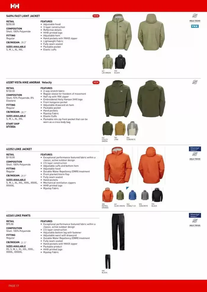 Booking Catalog SS24 from December 6 to December 31 2024 - flyer page 18