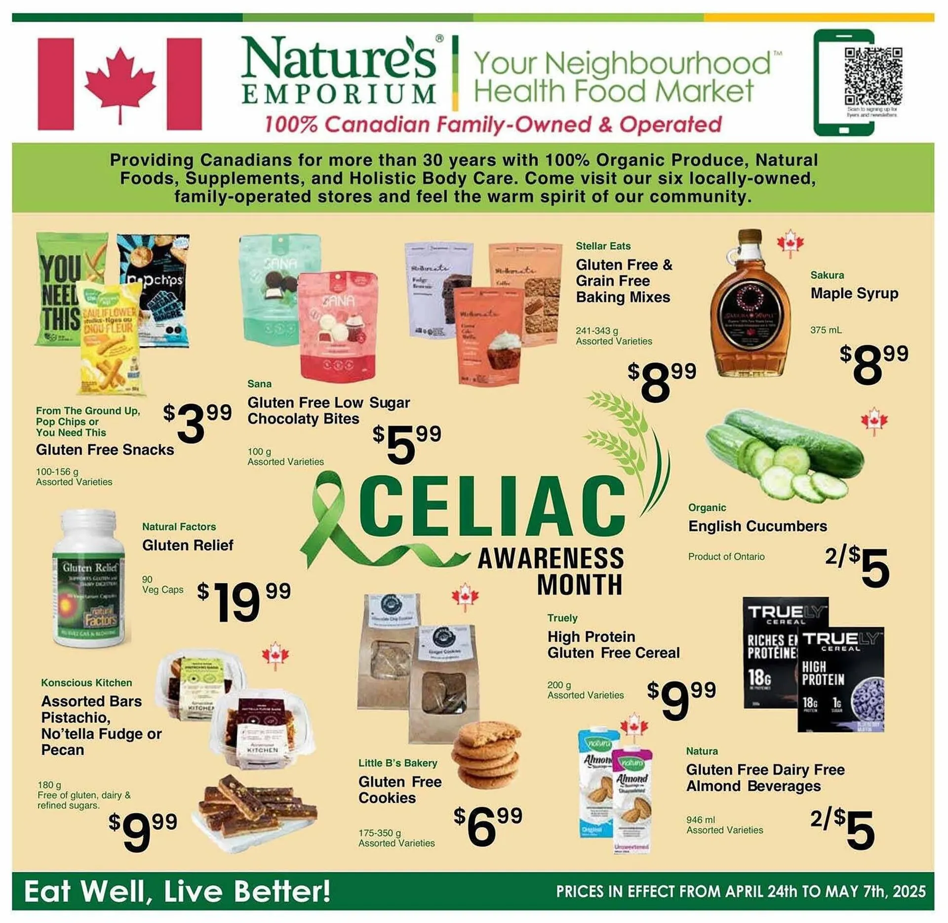 Natures Emporium flyer - 1