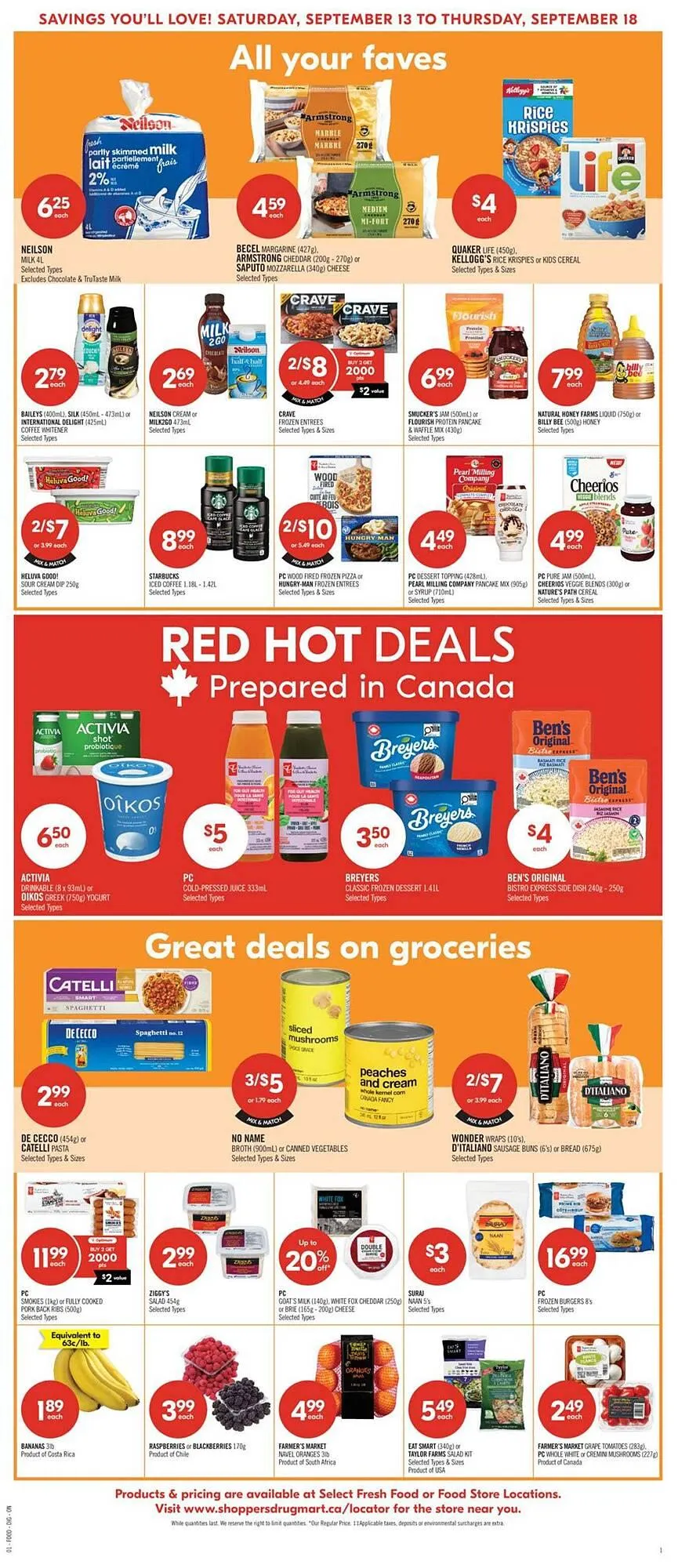 Shoppers Drug Mart flyer from September 13 to September 19 2025 - flyer page 7