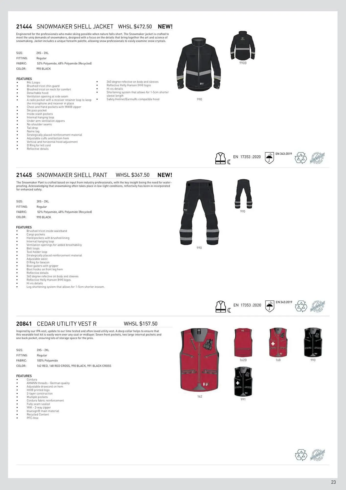 Helly Hansen flyer from September 11 to February 28 2026 - flyer page 23