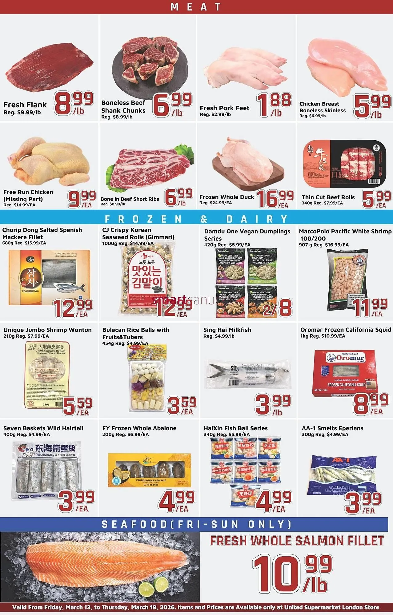 United Supermarket flyer from March 13 to March 19 2026 - flyer page 2