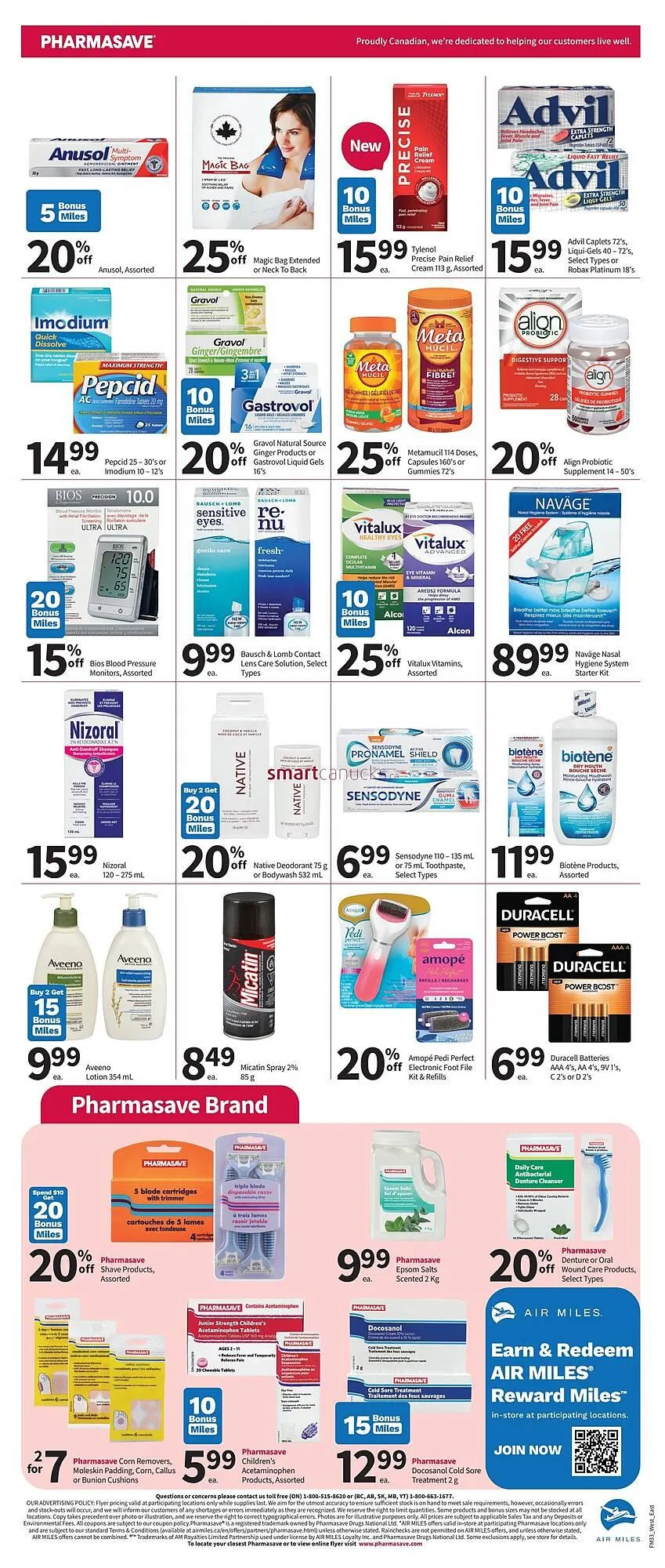 Pharmasave flyer from August 14 to September 24 2025 - flyer page 3