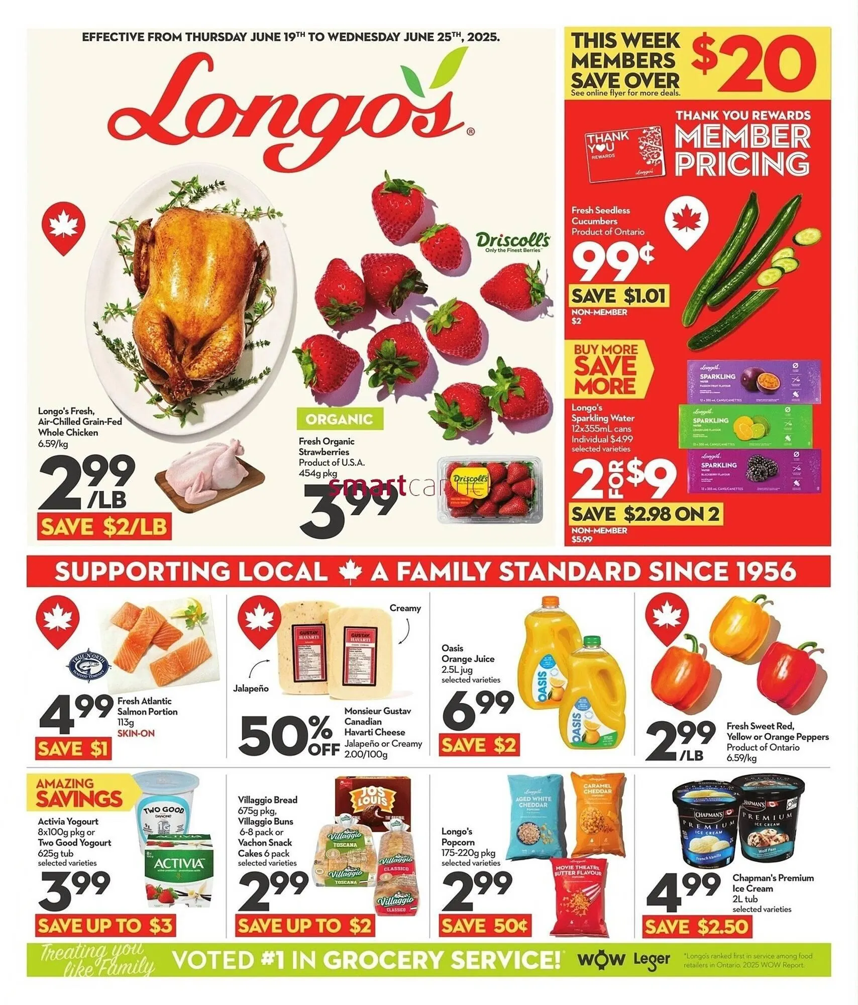 Longo's flyer from June 19 to July 2 2025 - flyer page 1