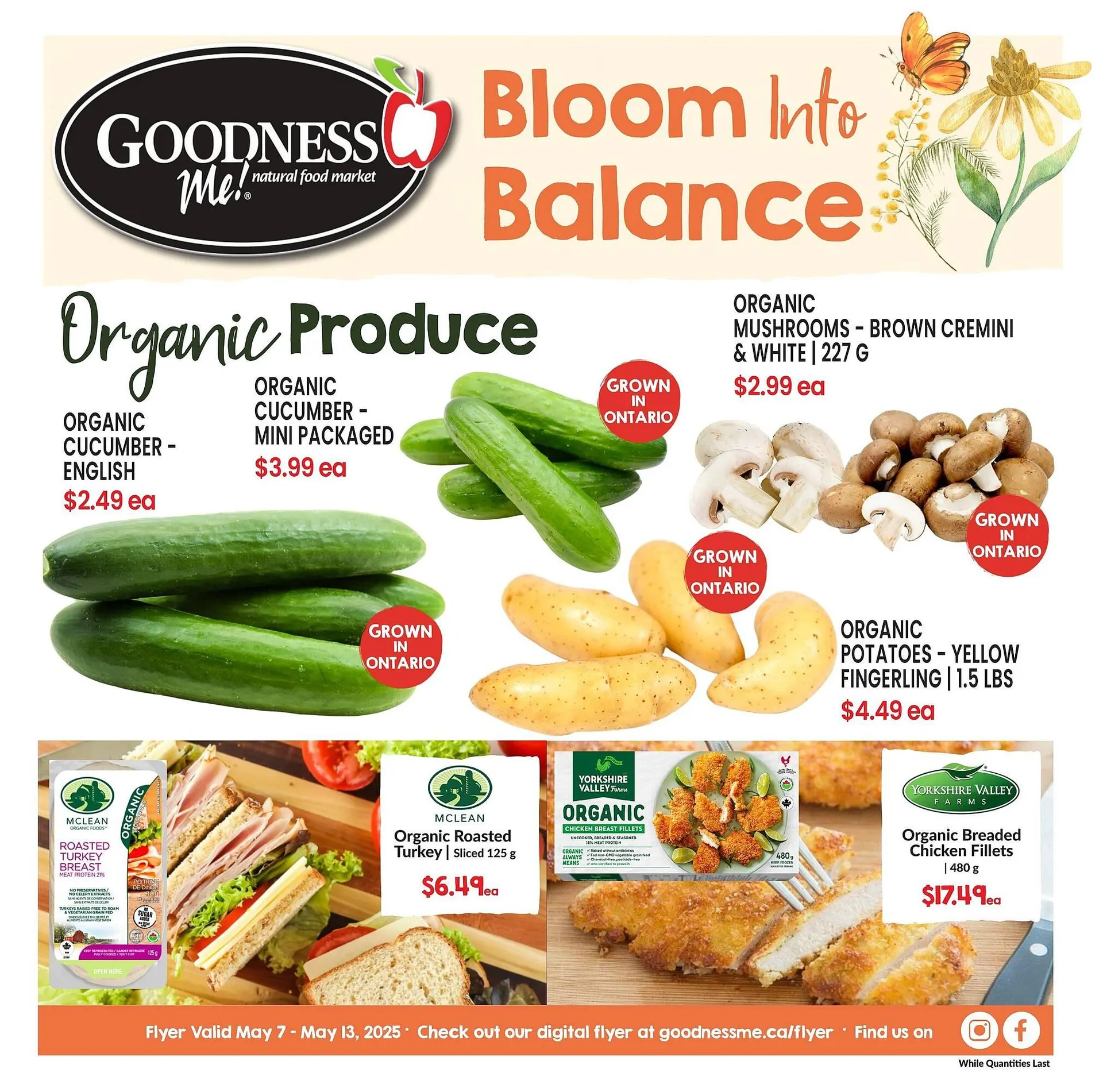 Goodness Me flyer from May 8 to May 14 2025 - flyer page 1