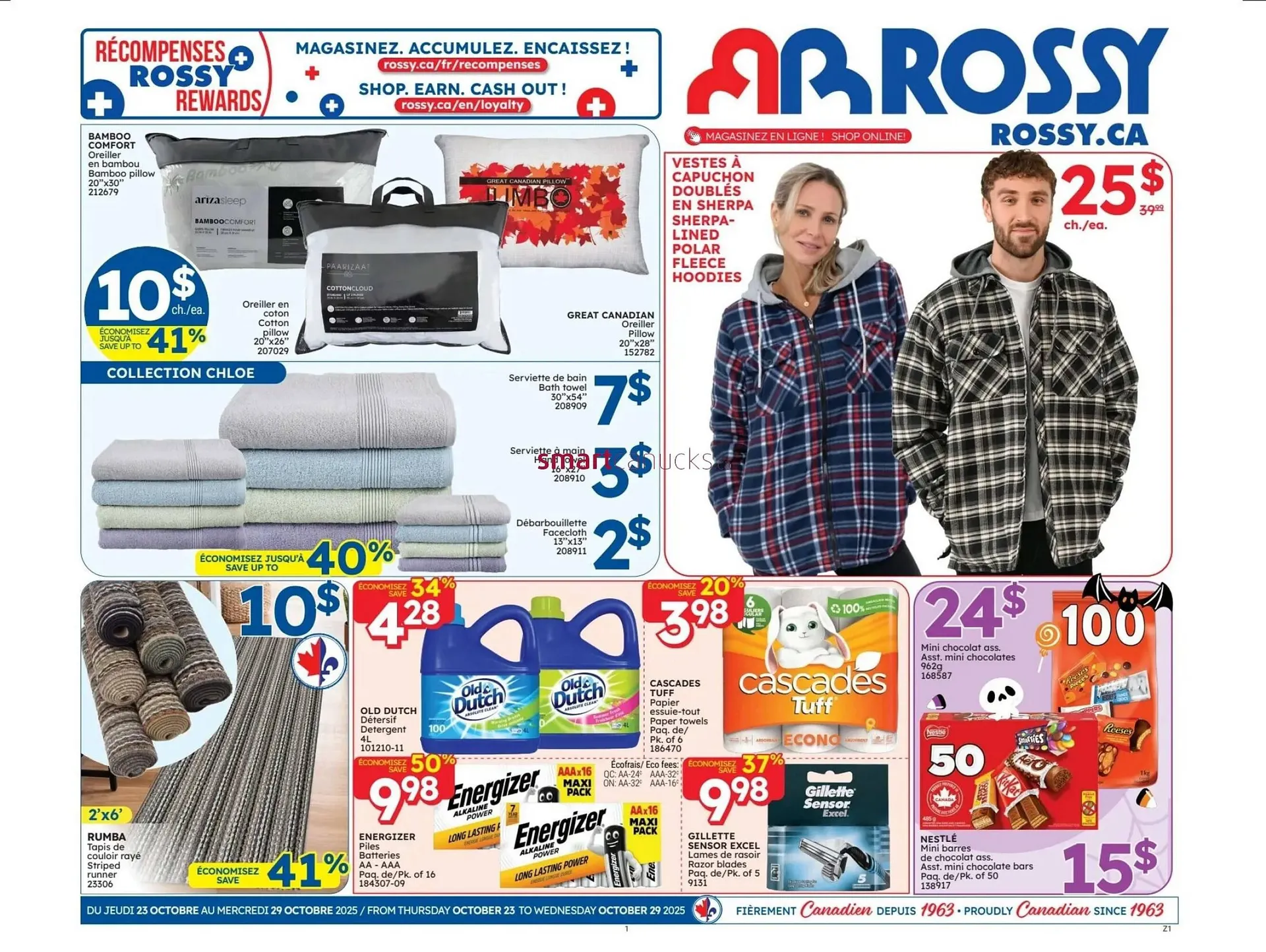Rossy flyer from October 23 to October 29 2025 - flyer page 1