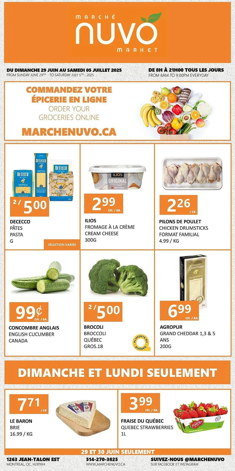Marche Nuvo flyer - 1