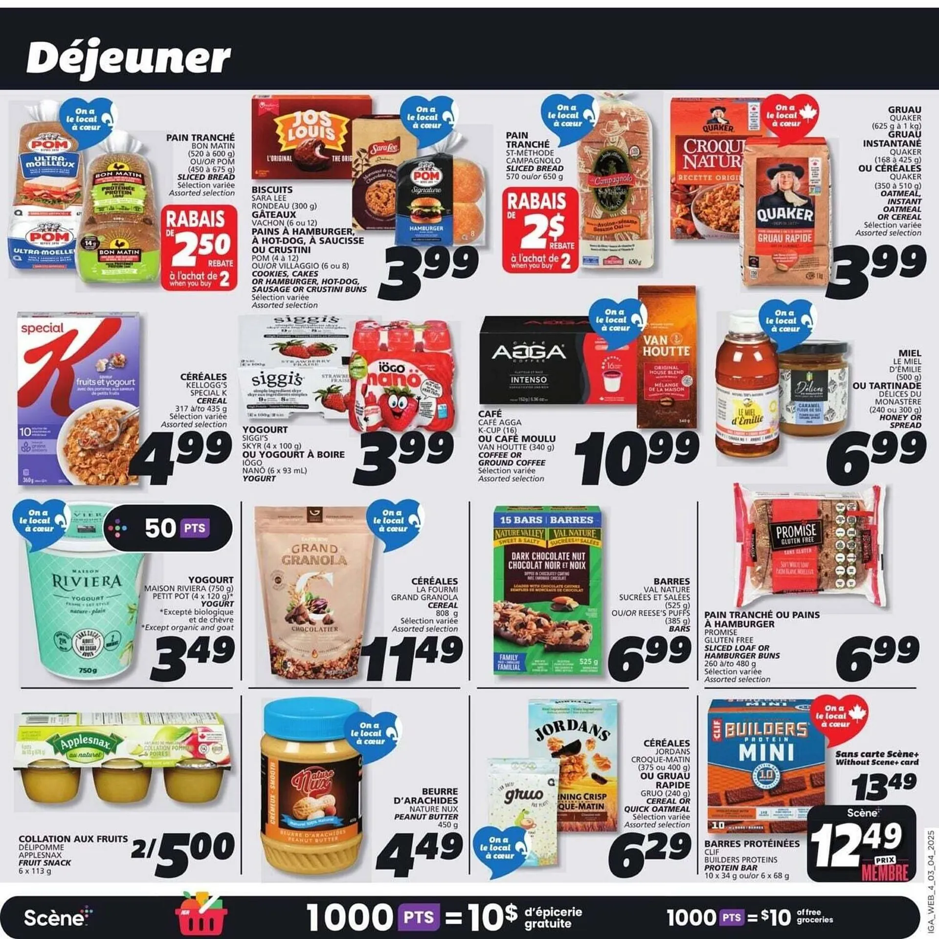 IGA flyer from April 1 to May 1 2025 - flyer page 20