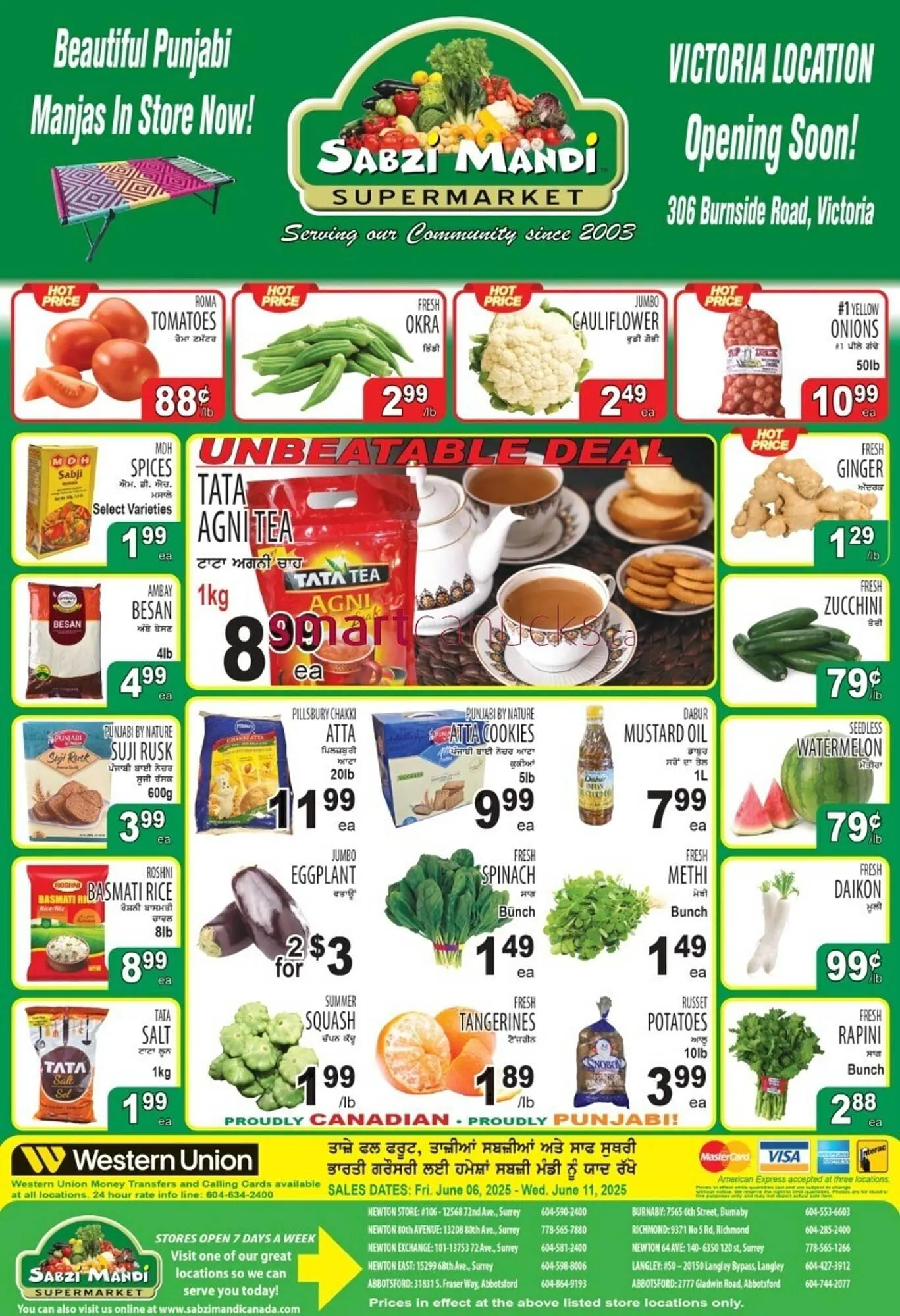 Sabzi Mandi Supermarket flyer from June 6 to June 19 2025 - flyer page 1