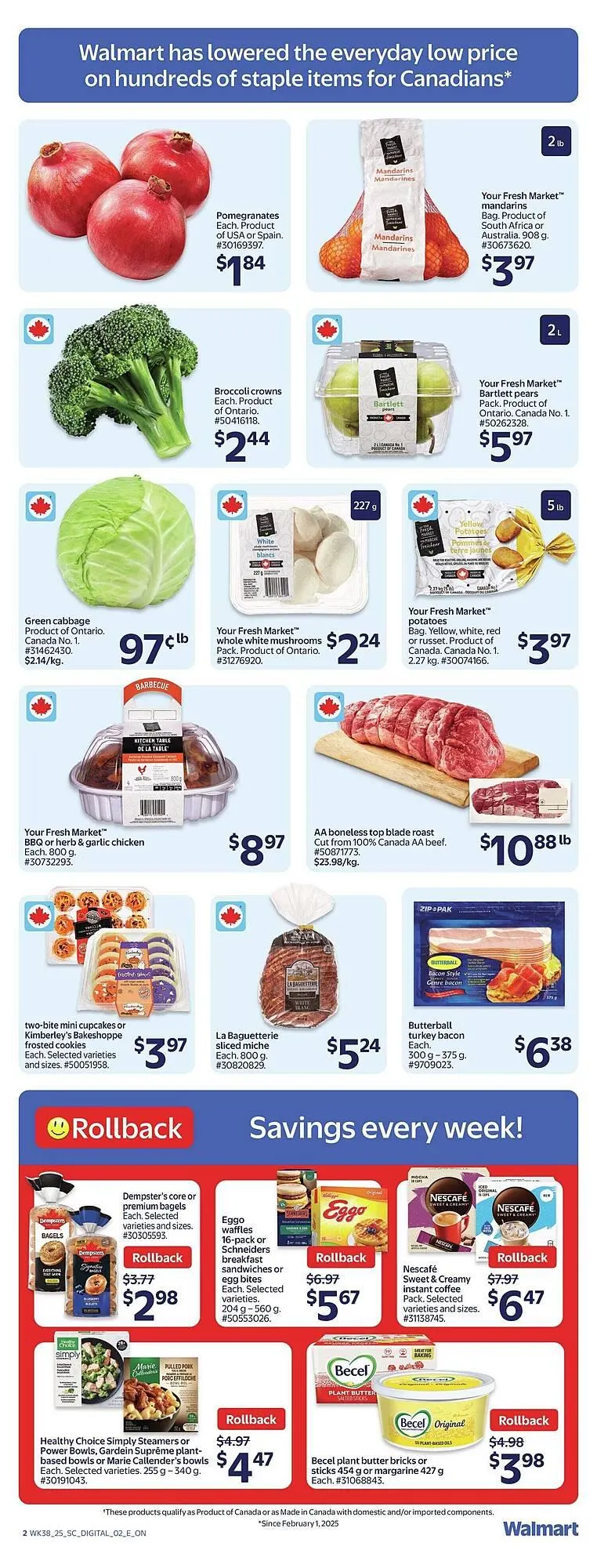 Walmart flyer from October 16 to October 22 2025 - flyer page 3