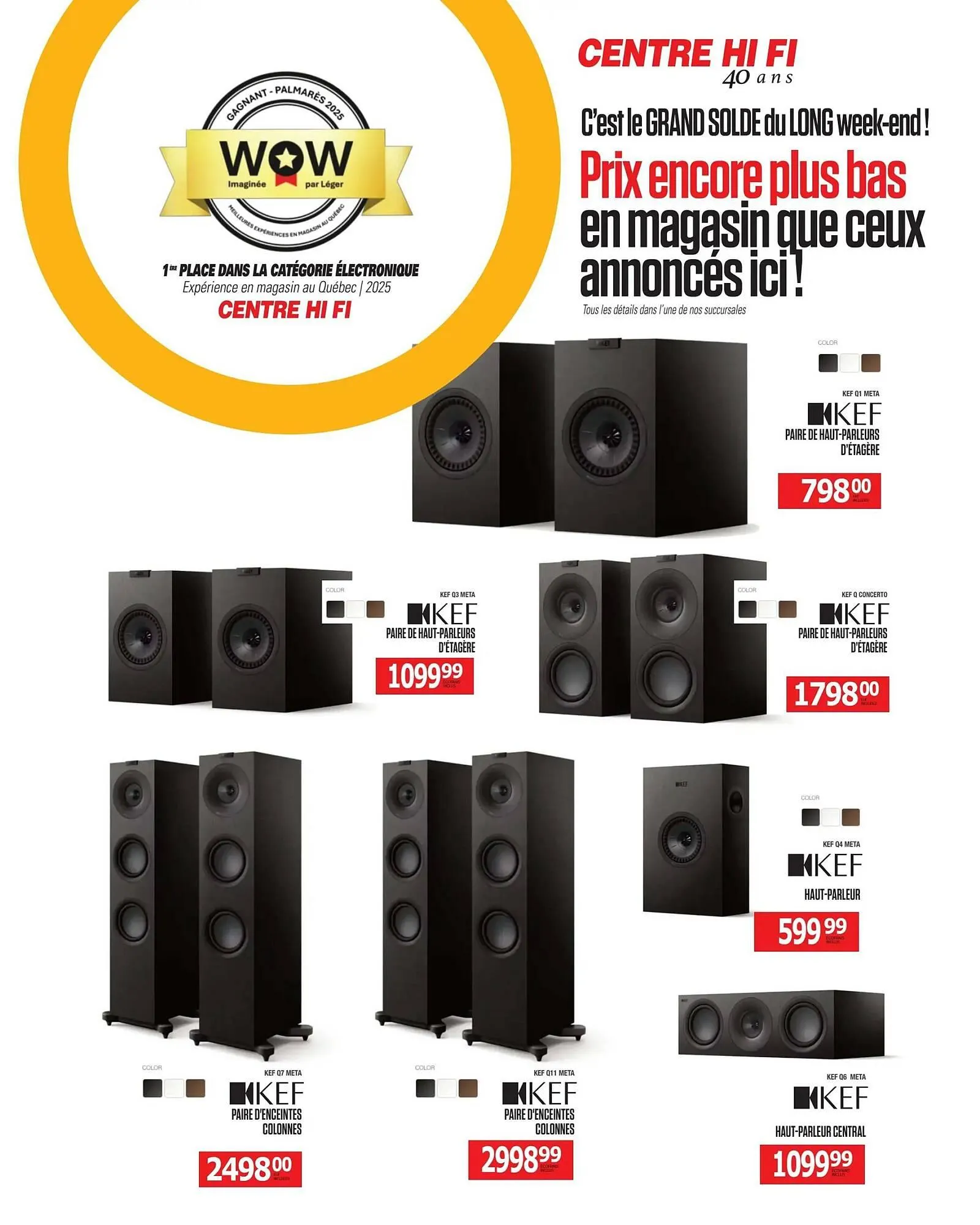 Centre Hi-Fi flyer from August 29 to September 4 2025 - flyer page 63