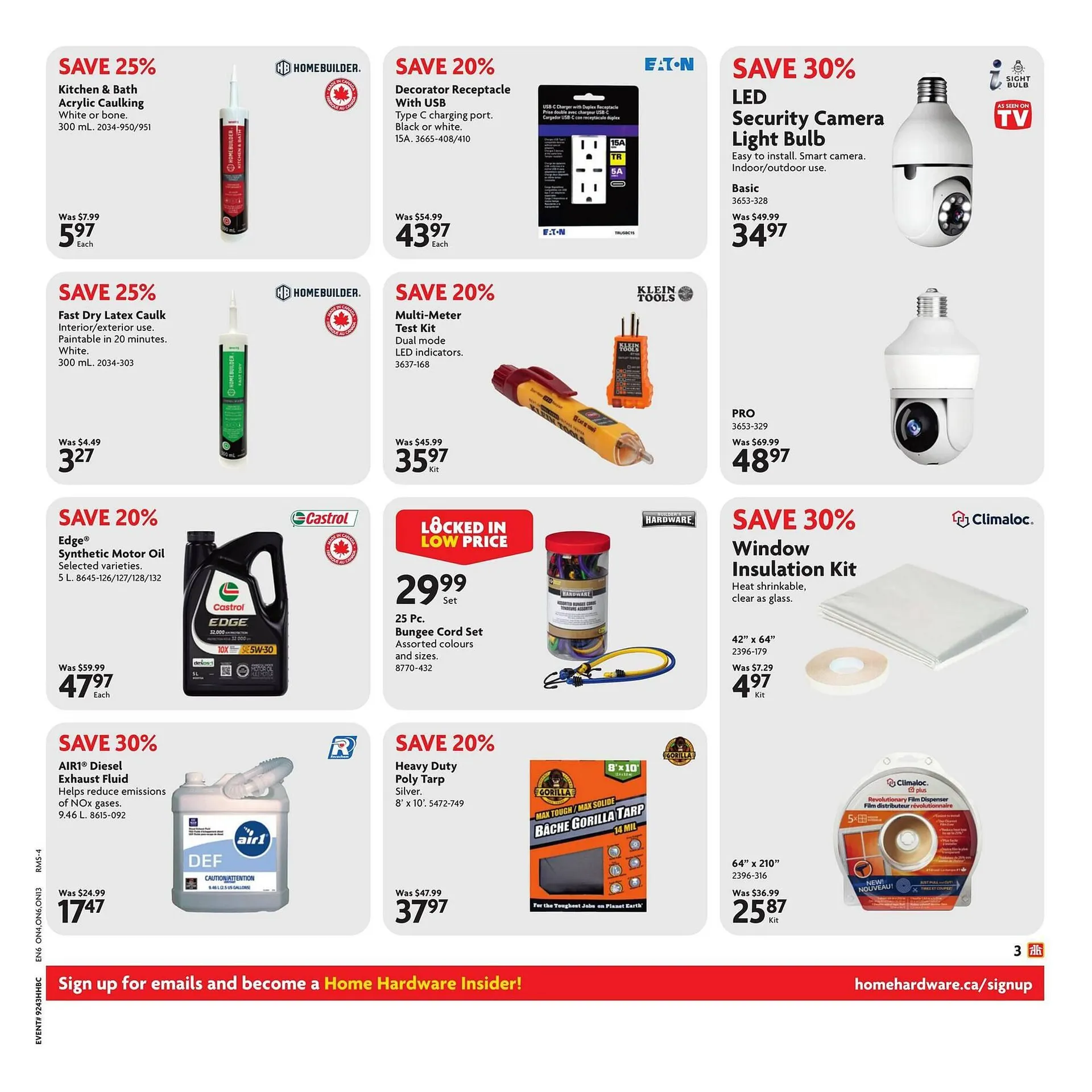 Home Hardware flyer from October 23 to October 29 2025 - flyer page 4
