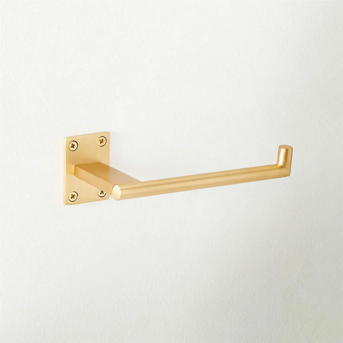 Kela Brushed Brass Wall Mounted Toilet Paper Holder