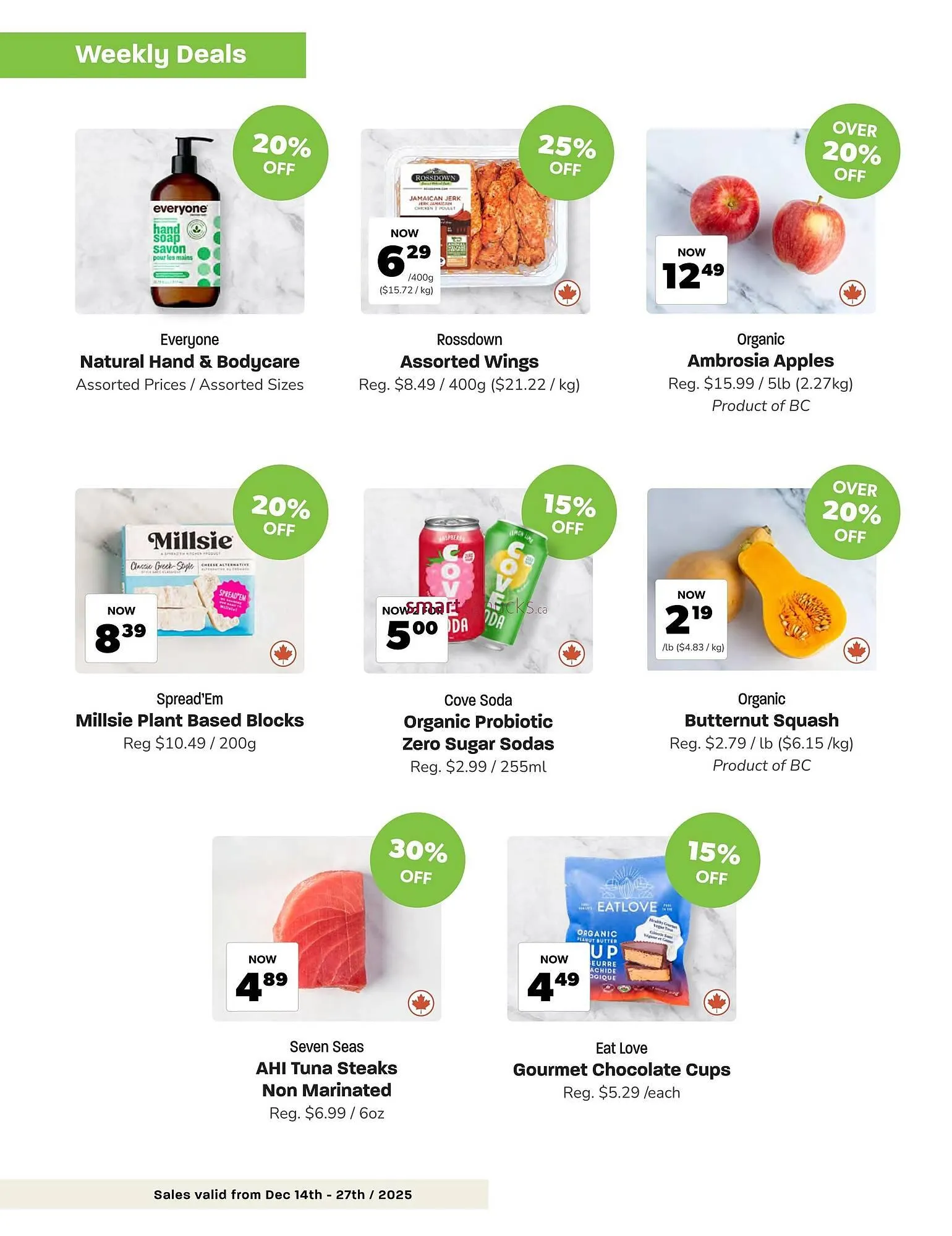 Blush Lane Organics flyer from December 14 to December 27 2025 - flyer page 2