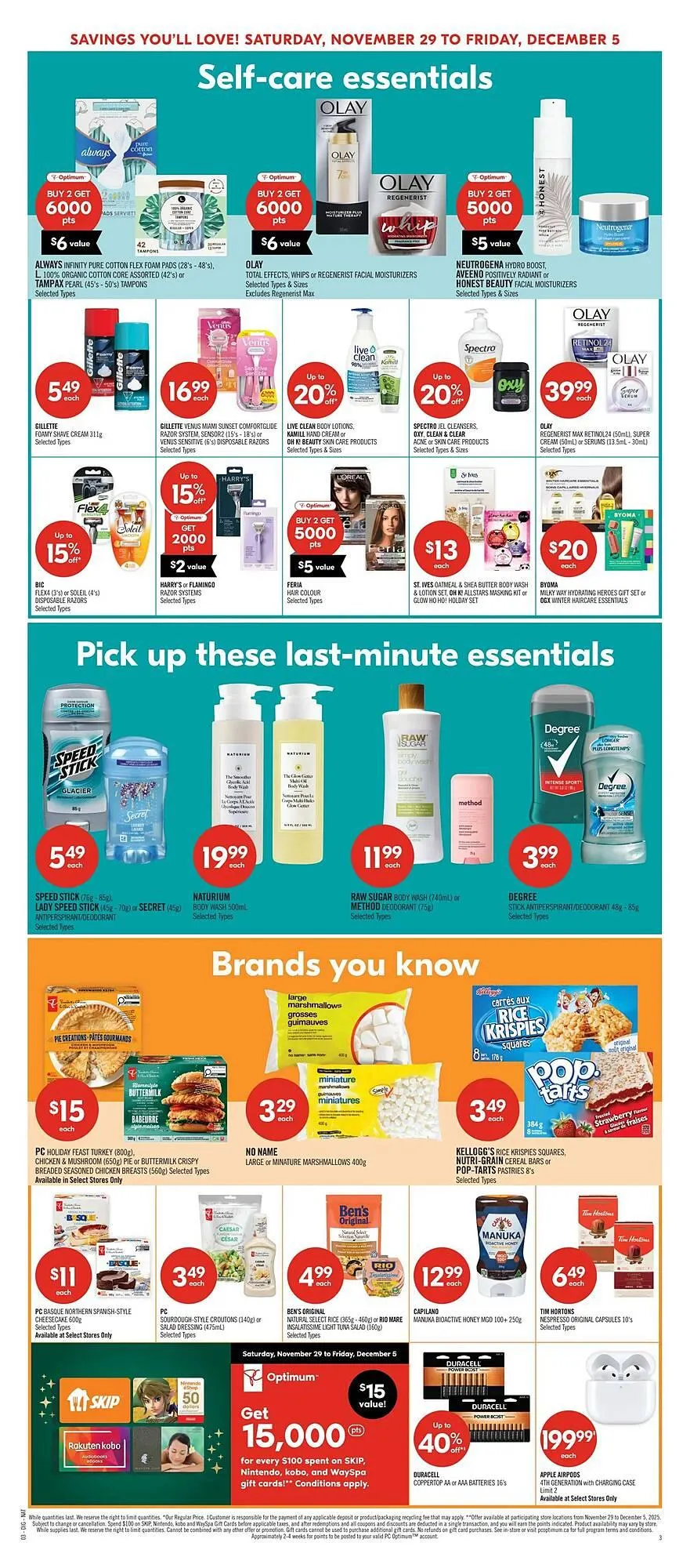 Shoppers Drug Mart flyer from November 27 to December 3 2025 - flyer page 23