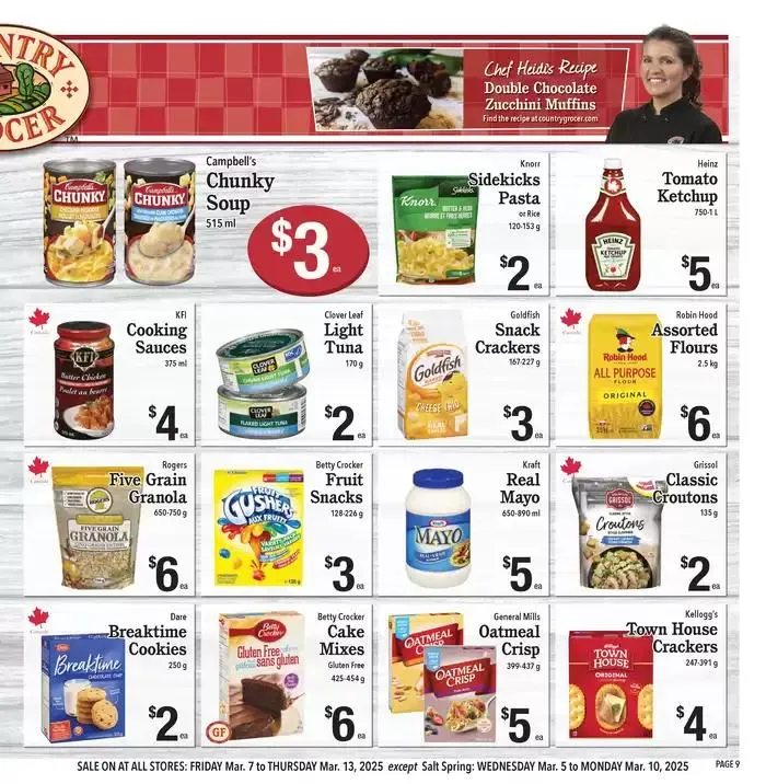 Discover attractive offers from March 7 to March 13 2025 - flyer page 9