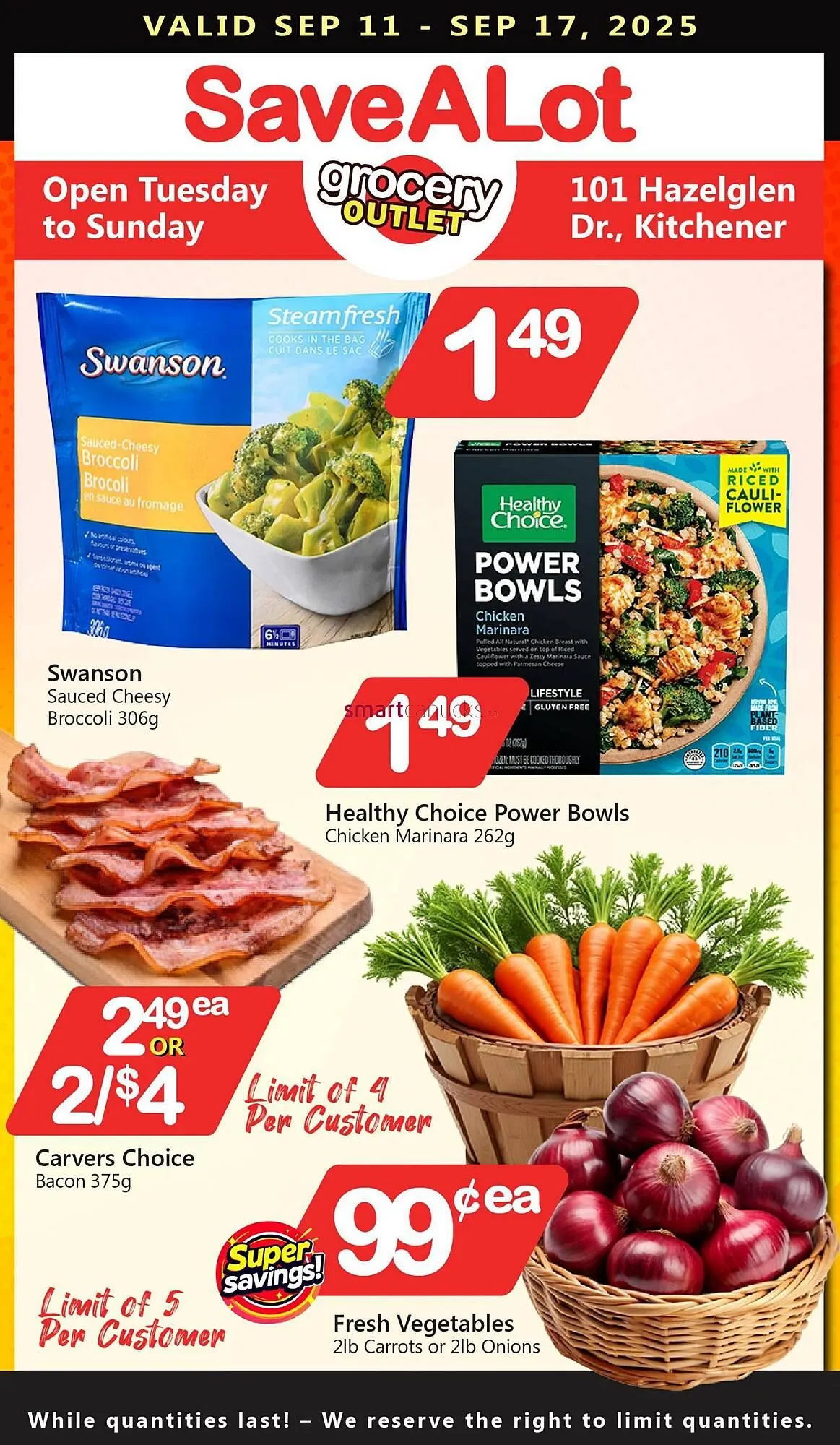 Save on Foods flyer from September 11 to September 17 2025 - flyer page 1